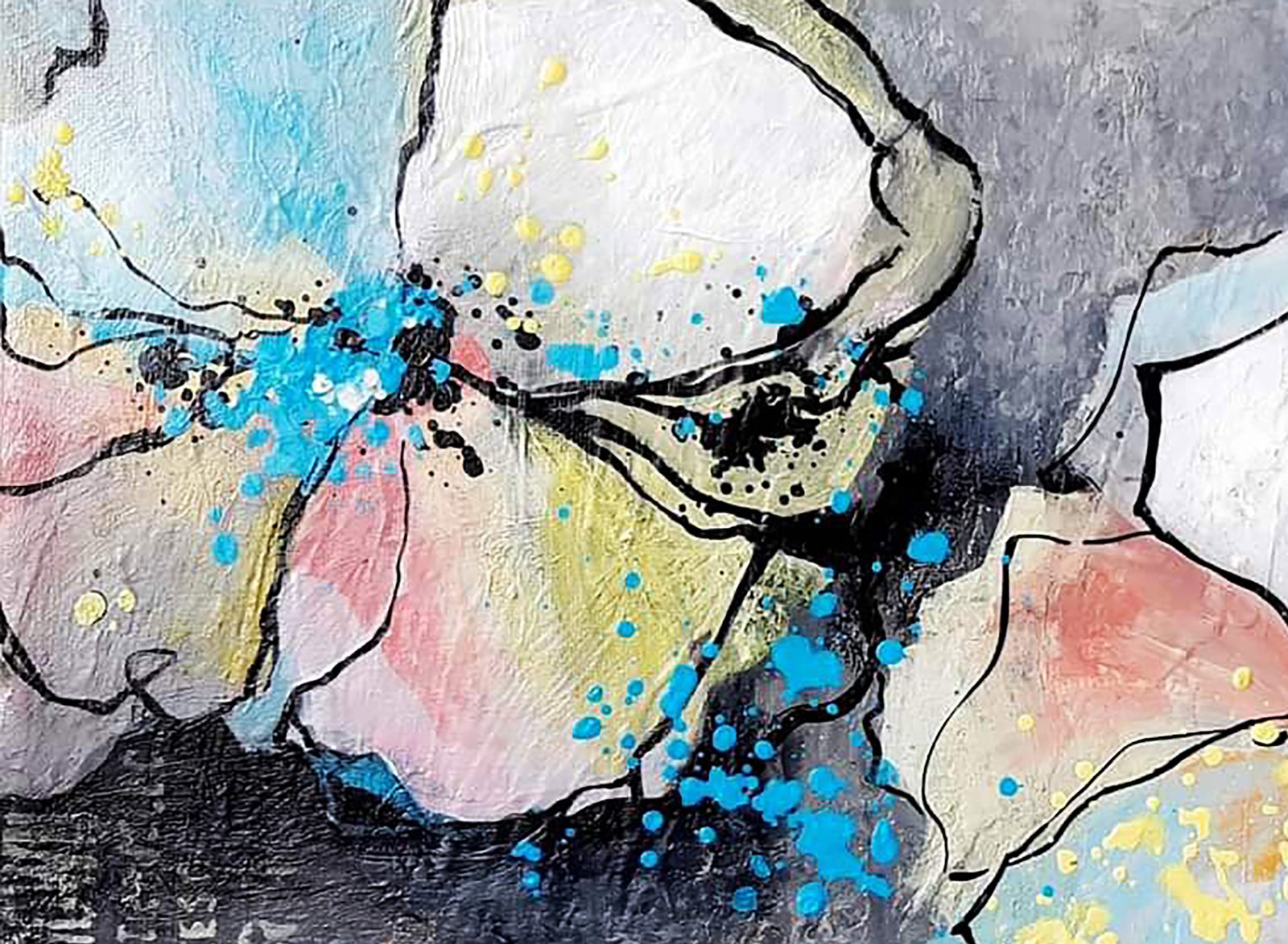Acrylic painting The smell of spring Marusya Abashidze - 3
