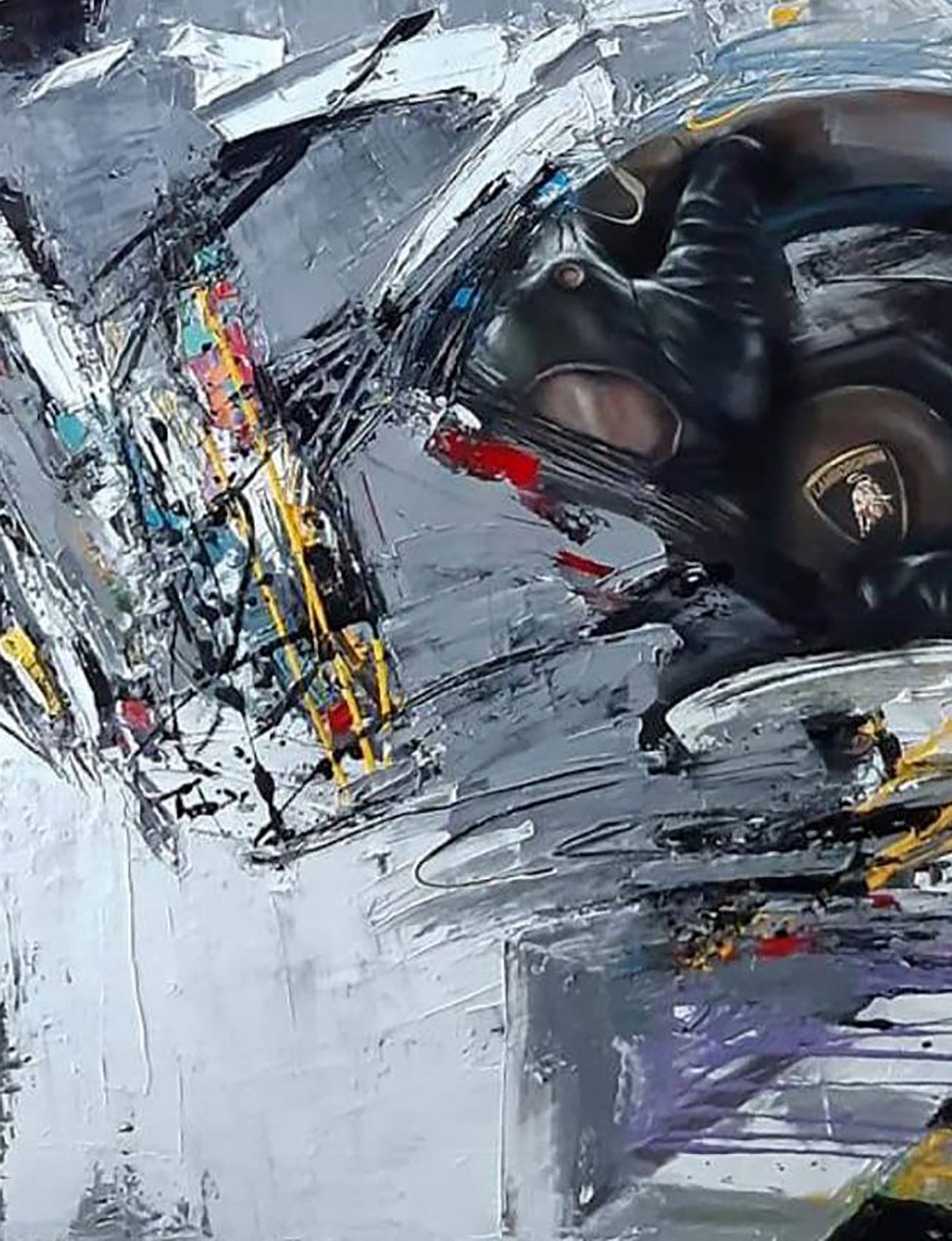 Oil painting Can't catch us Marusya Abashidze - 5