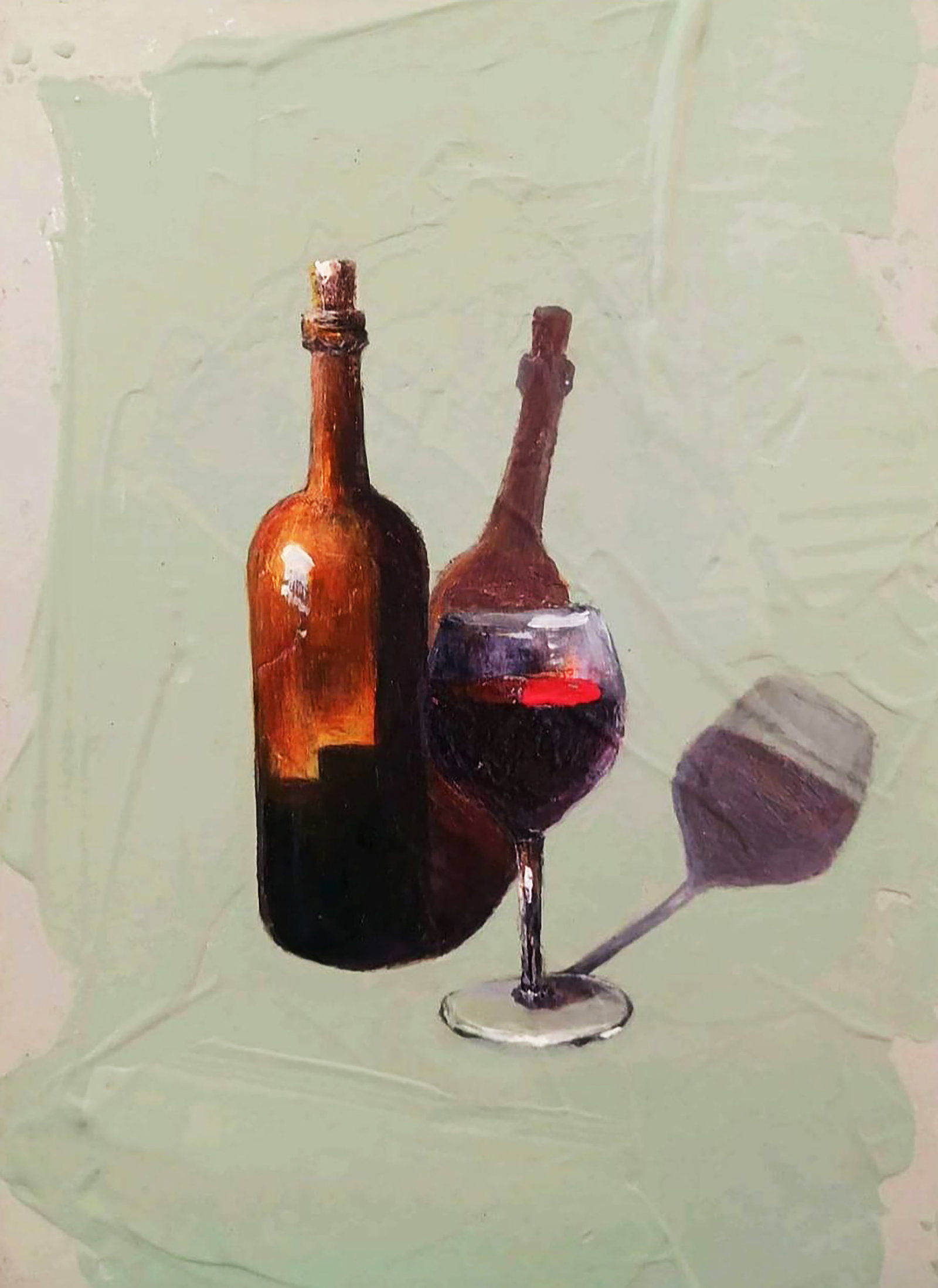 Acrylic painting Spring color Marusya Abashidze: 49ABASH Painter: Marusya Abashidze Size: 28x22 cm/11.02x8.66 inches Components: acrylic, hardboard Original painting CONDITION: excellent ARTIST: Marusya Abashidze is a Ukrainian artist who works