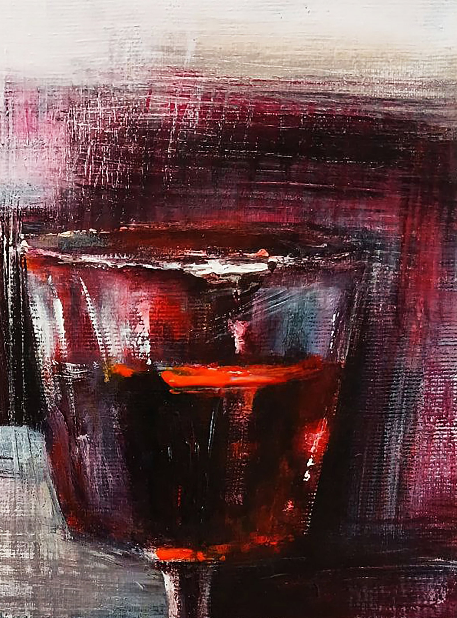 Acrylic painting Still wine Marusya Abashidze - 5
