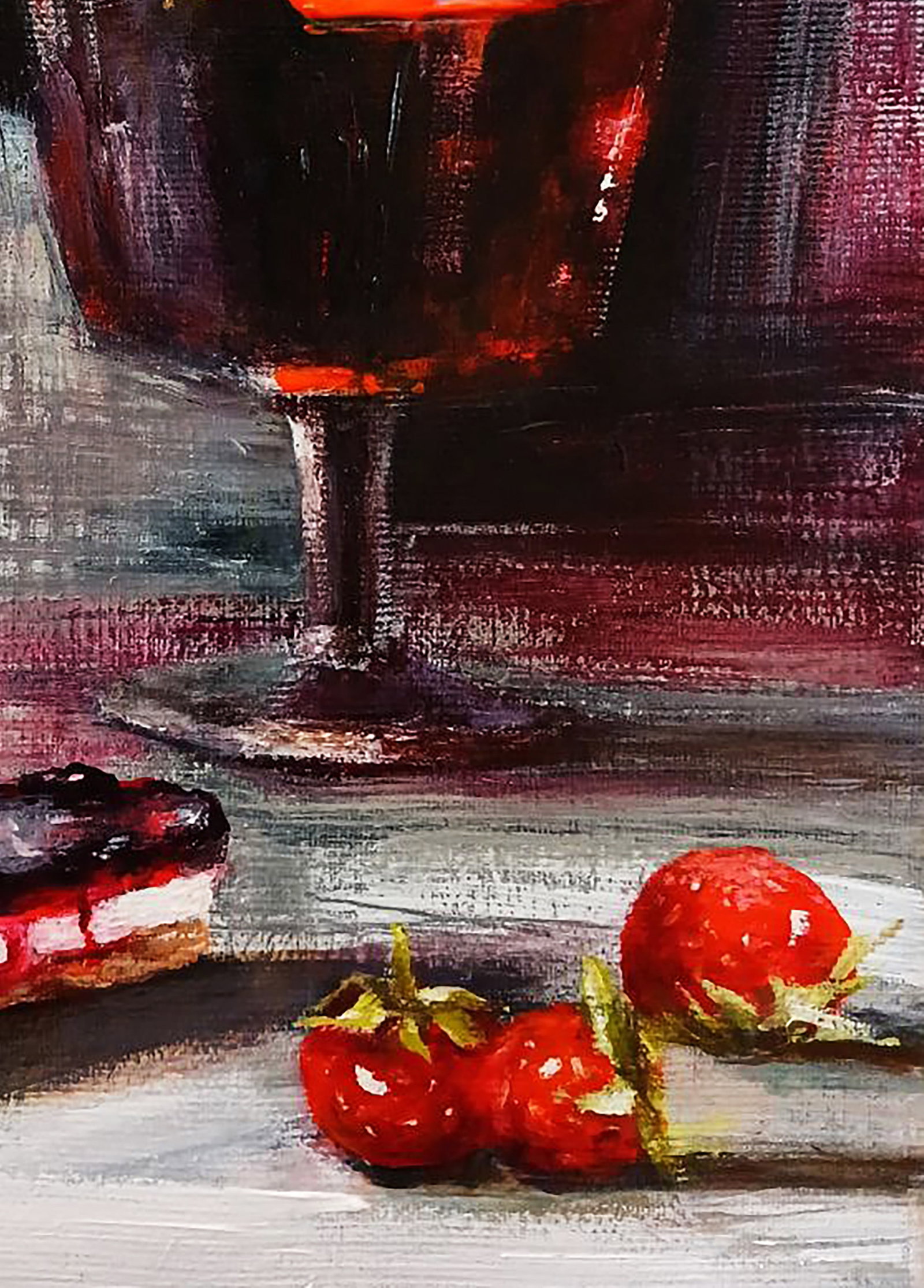 Acrylic painting Still wine Marusya Abashidze - 6