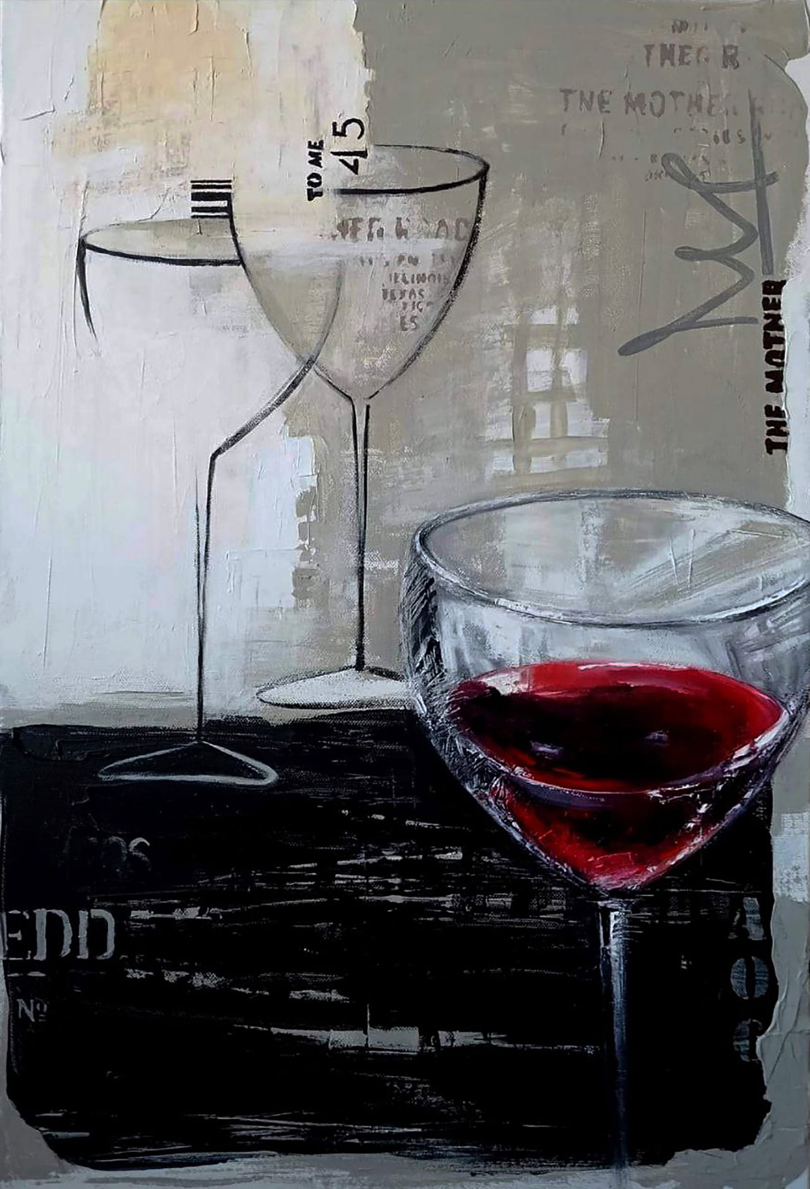 Acrylic painting The party is in full swing Marusya Abashidze: 63ABASH Painter: Marusya Abashidze Size 1: 60x40 cm/23.62x15.74 inches Size 2: 65x45 cm/25.59x17.71 inches Components: acrylic, canvas Original painting - Diptych CONDITION: excellent ARTIST: Marusya