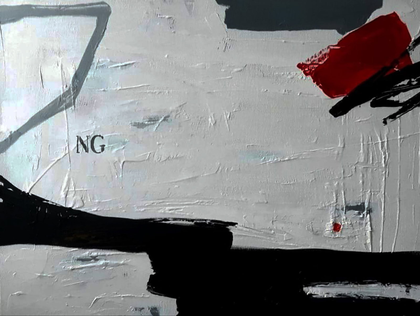 Acrylic painting The party is in full swing Marusya Abashidze - 2