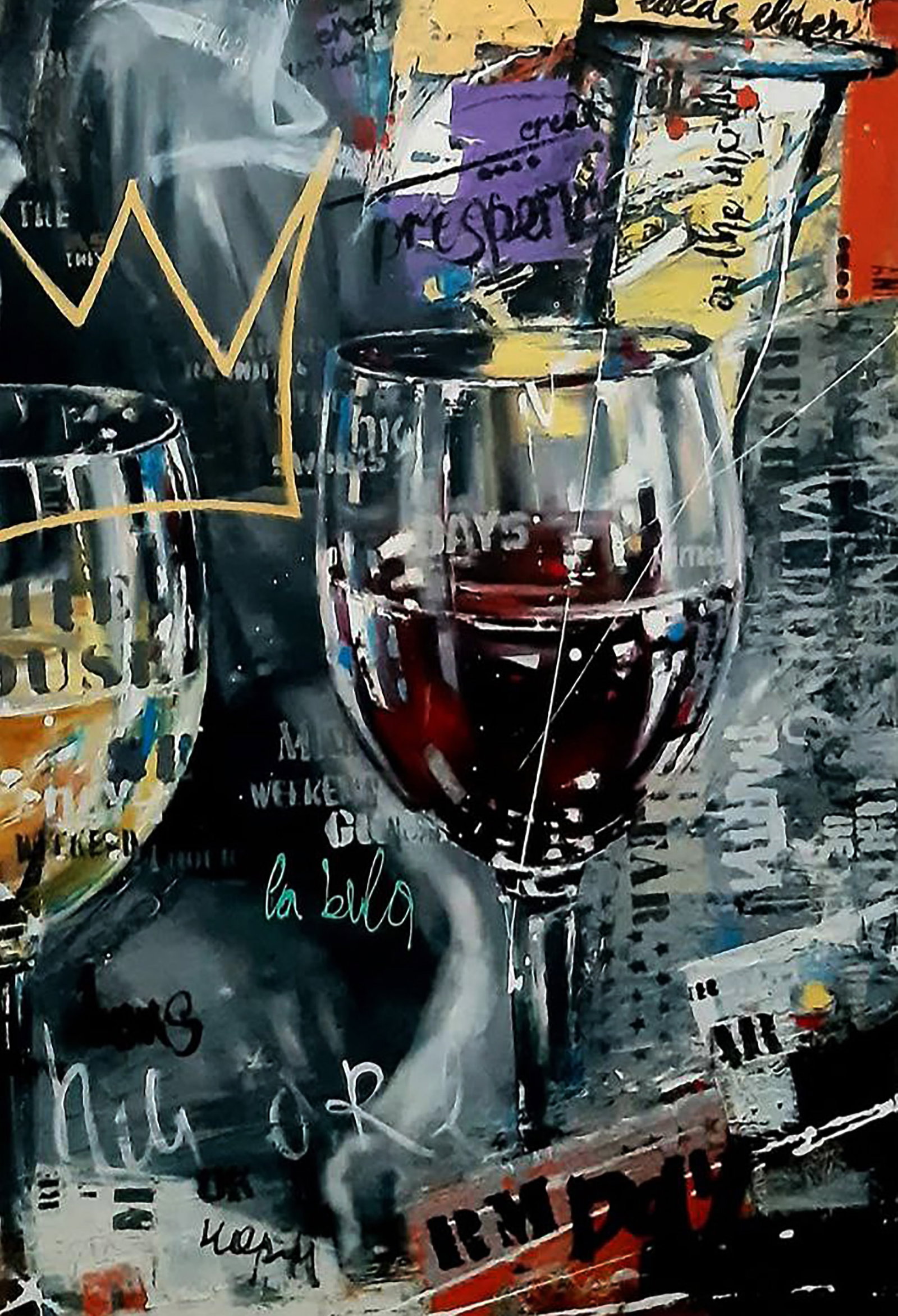 Oil painting Live life Marusya Abashidze - 5