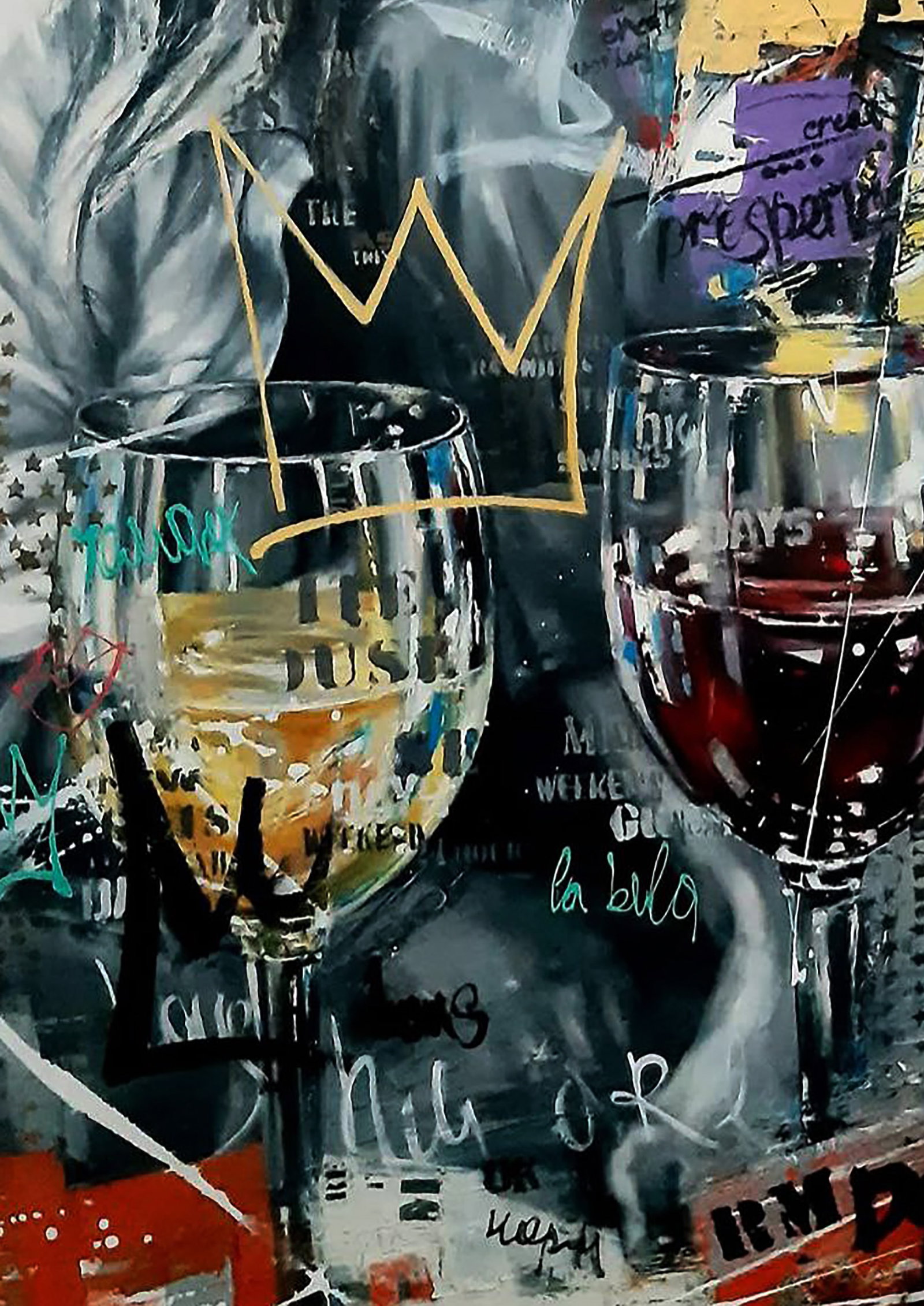 Oil painting Live life Marusya Abashidze - 6