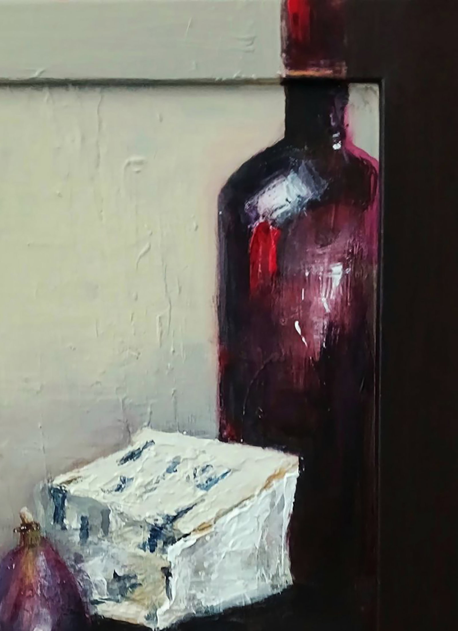Acrylic painting A Landmark Event Marusya Abashidze - 11