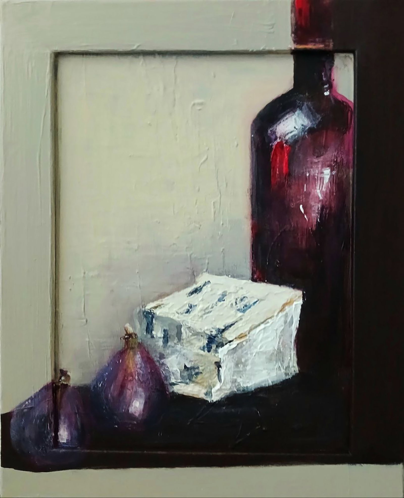 Acrylic painting A Landmark Event Marusya Abashidze - 4