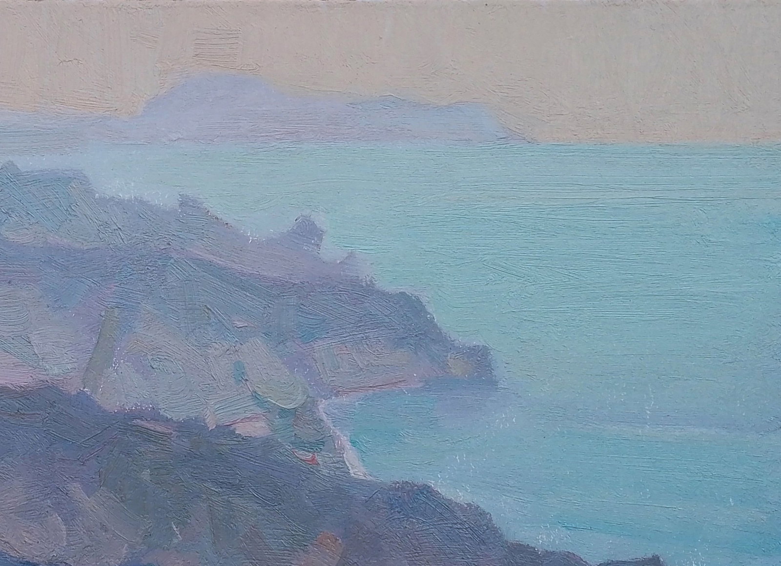 Oil painting Mountain daylight Igor Tuzhikov - 5