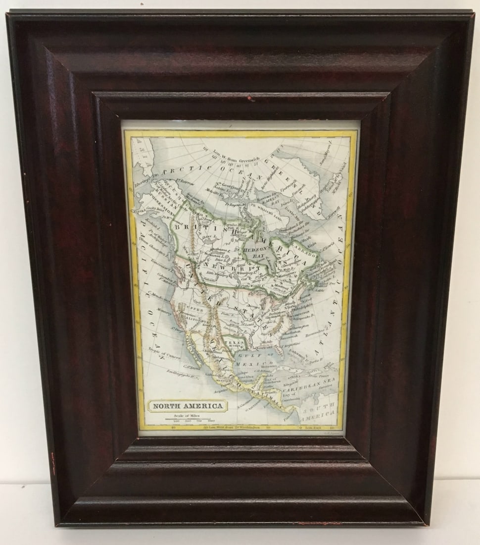 North America: Publication Date:c1840 Title:North America,li>Cartographer:BOYNTON, G. W. Publisher:G.W. BOYNTON Brief Description:Very nice small map showing a strawberry shaped Republic of Texas. Height:6.25