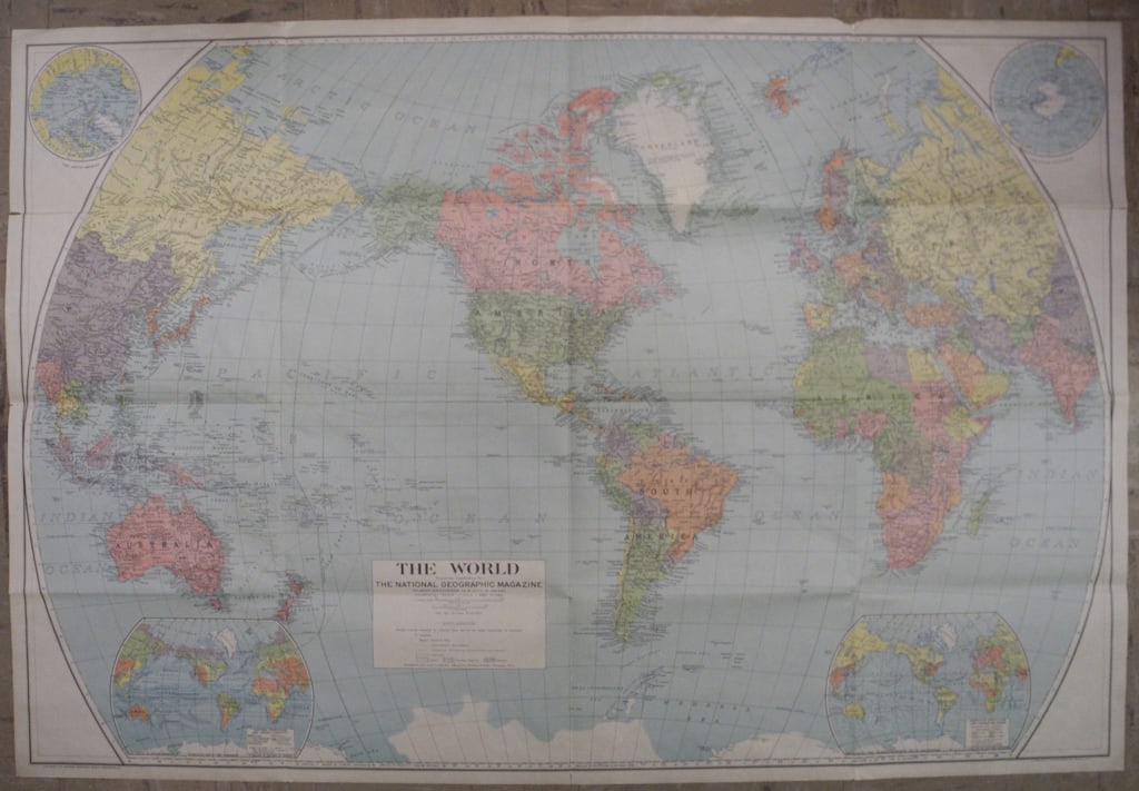 World: Publication Date:c1932 Title:World,li>Cartographer:NATIONAL GEOGRAPHIC SOCIETY Publisher:NATIONAL GEOGRAPHIC SOCIETY Brief Description:prepared especially for The National Geographic Magazine...