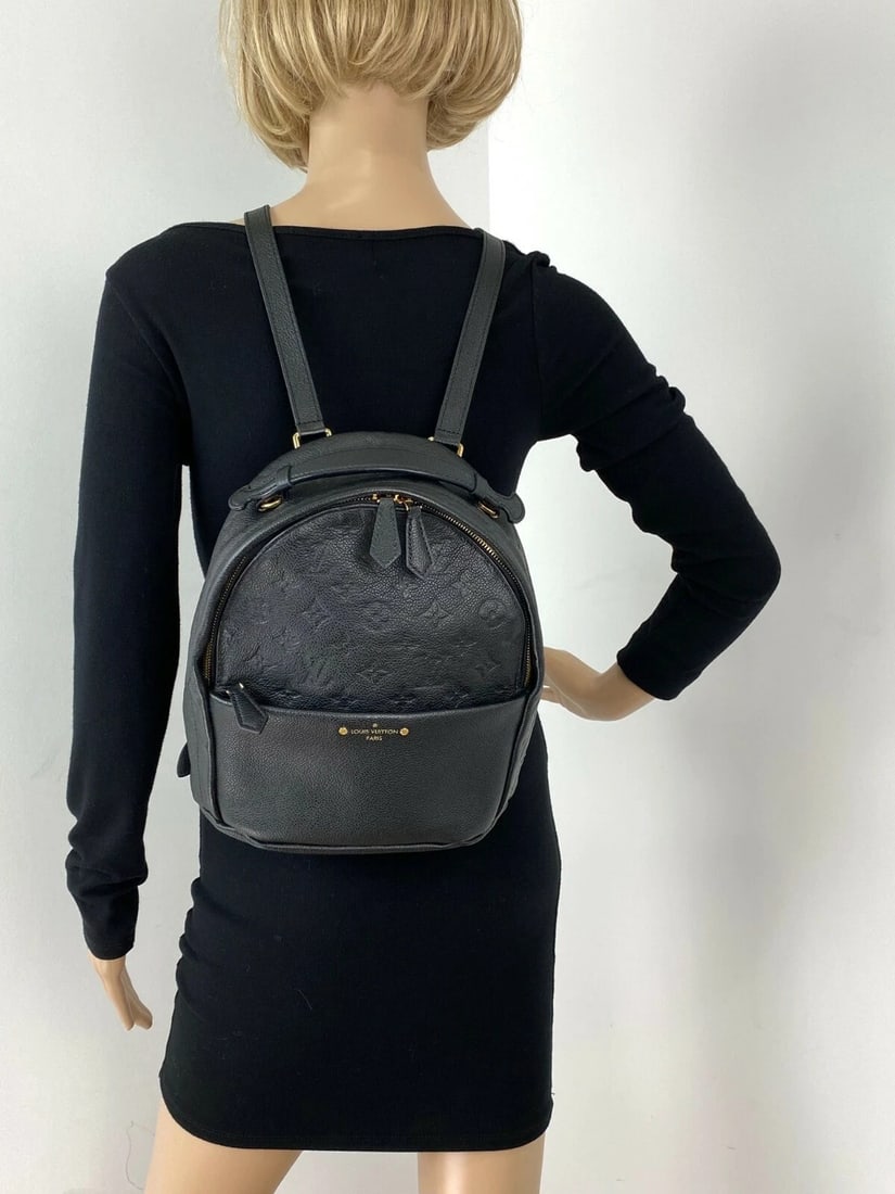 Louis Vuitton Backpack Sorbonne Monogram Empreinte Backpack Travel - 9