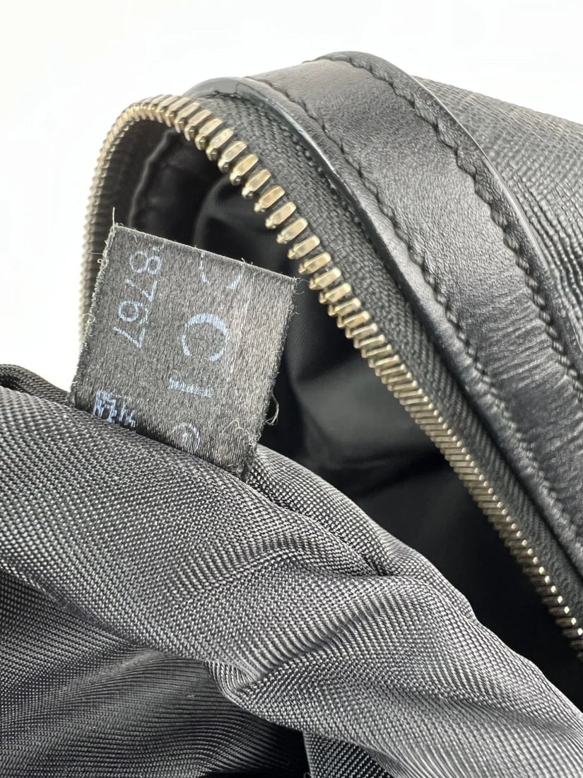 Gucci GG Supreme Medium Day Gray Black Backpack - 14