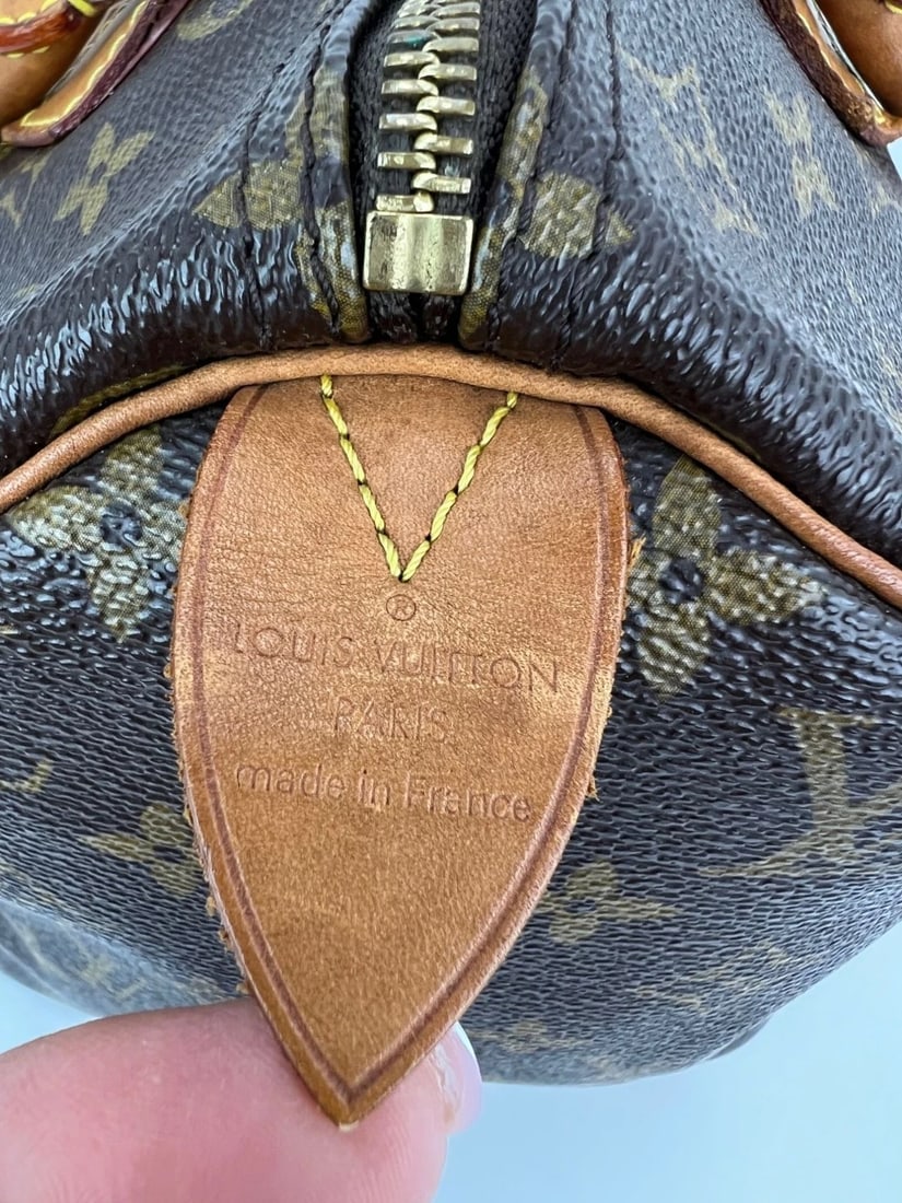 LOUIS VUITTON Monogram Speedy 30 Hand Bag - 10