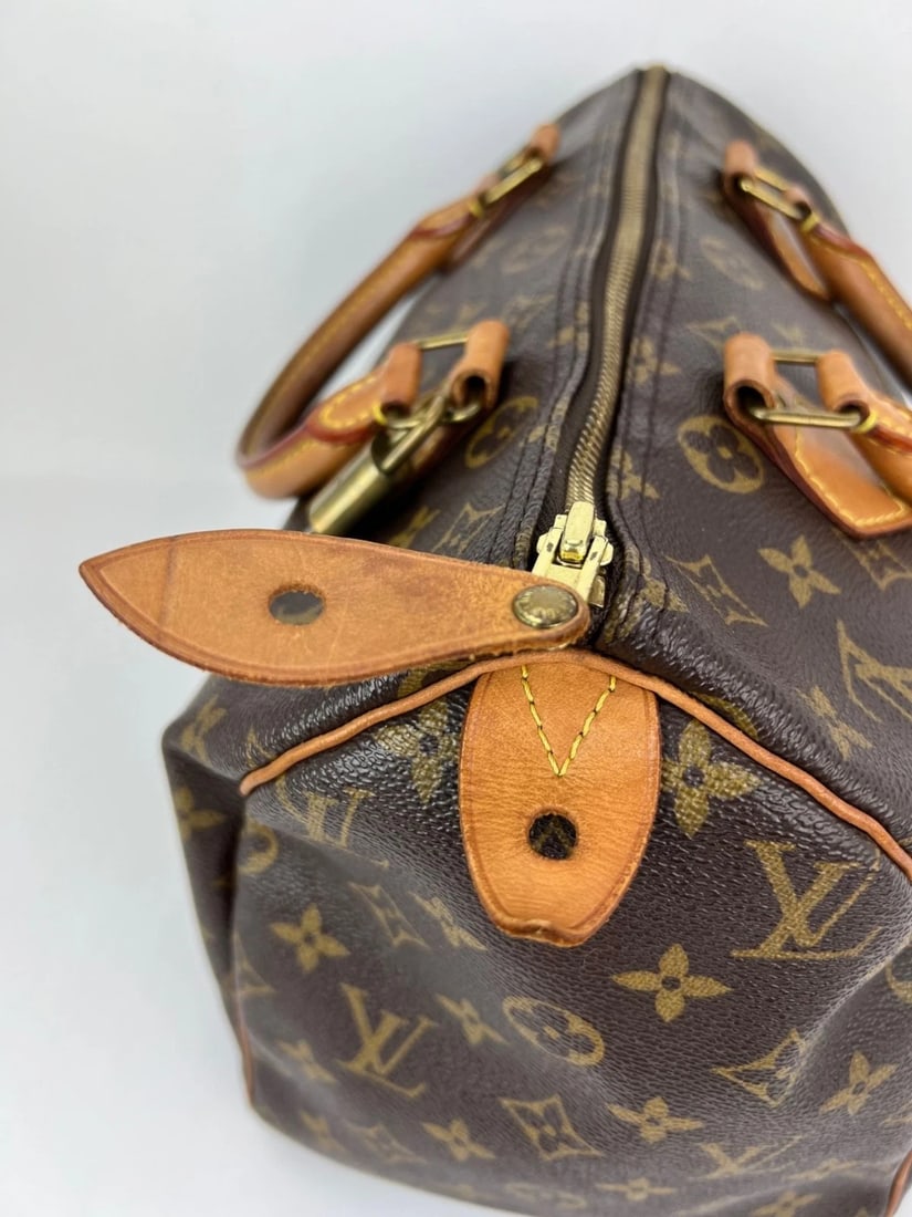 LOUIS VUITTON Monogram Speedy 30 Hand Bag - 12