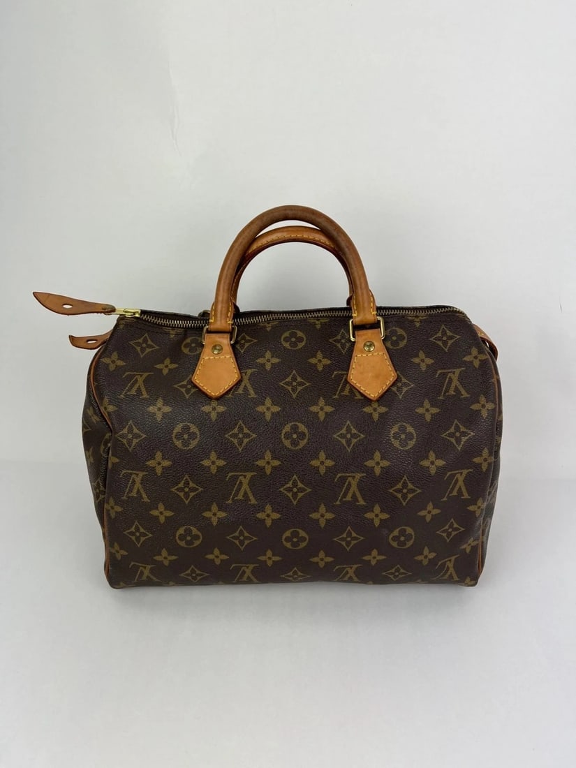 LOUIS VUITTON Monogram Speedy 30 Hand Bag - 2