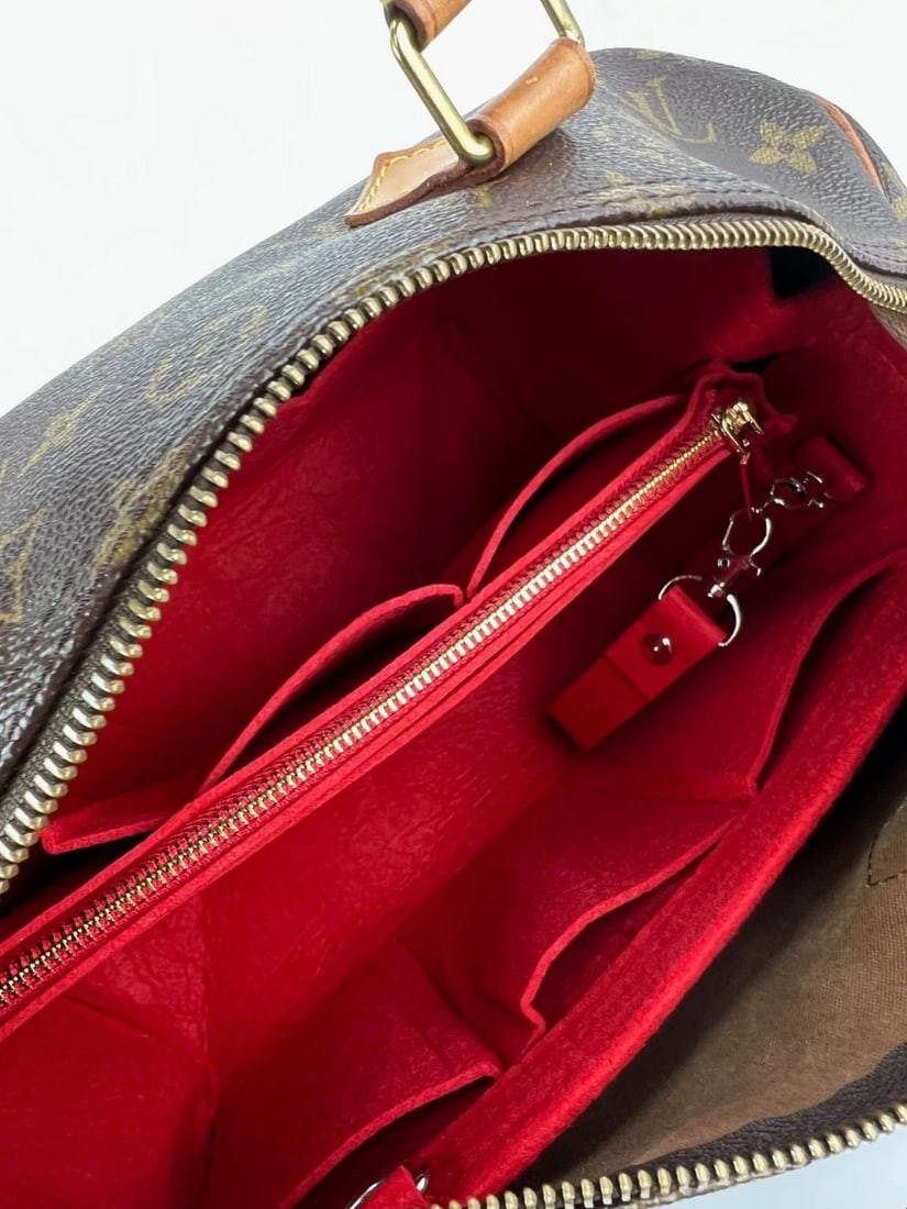 LOUIS VUITTON Monogram Speedy 30 Hand Bag - 5