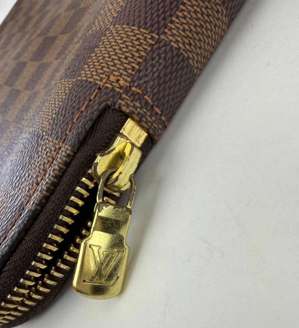 Louis Vuitton Vintage Documents Portfolio case 39 Damier Ebene Case - 4