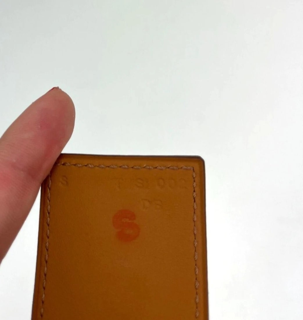 Hermes Leather COLLIER DE CHIEN CDC Rose Jaipur Epsom Bracelet - 5