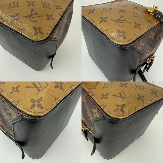 Louis Vuitton Reverse Monogram Square Shoulder Hand Bag - 14