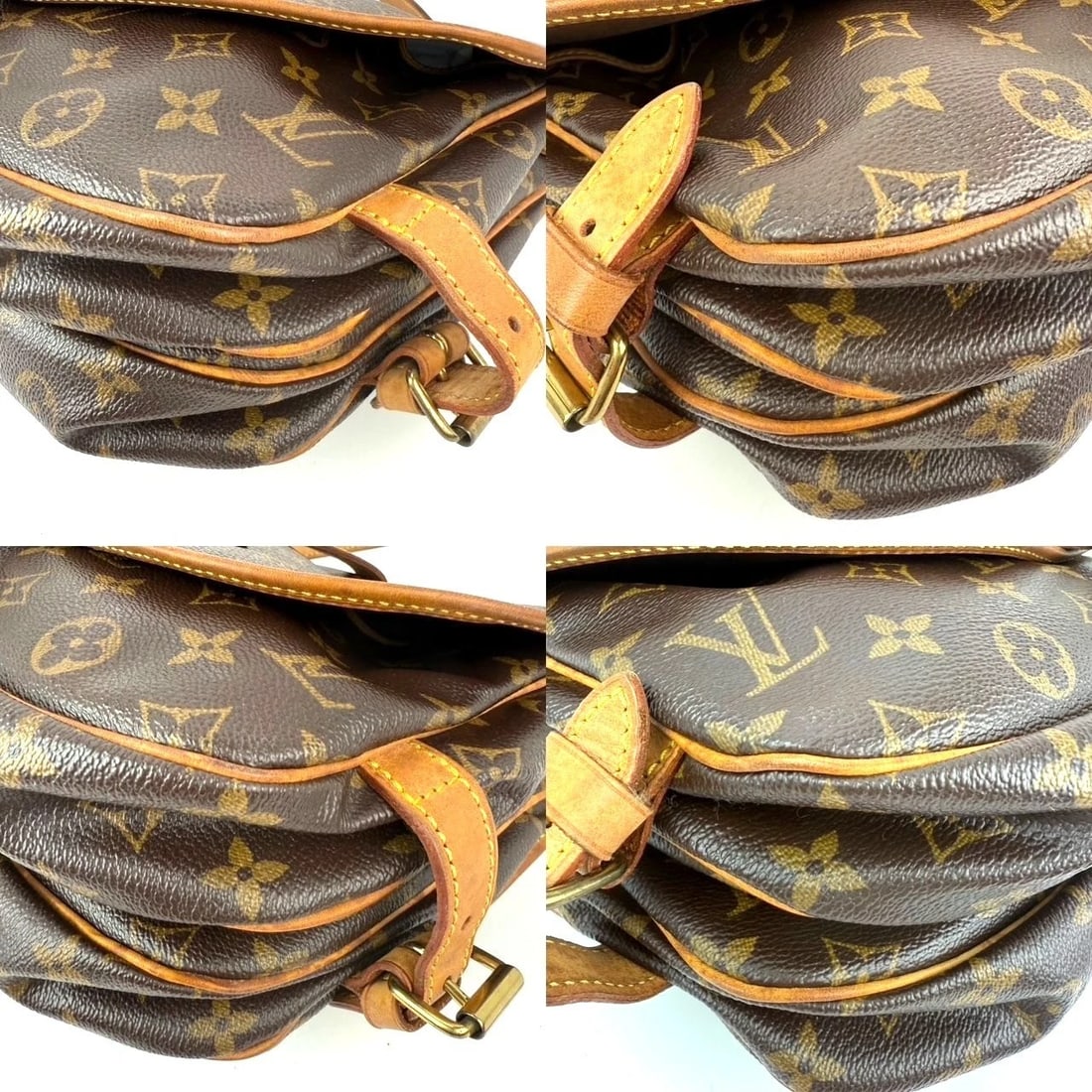 Louis Vuitton Monogram Saumur 30 Vintage Saddle Messenger CrossbodyBag - 20