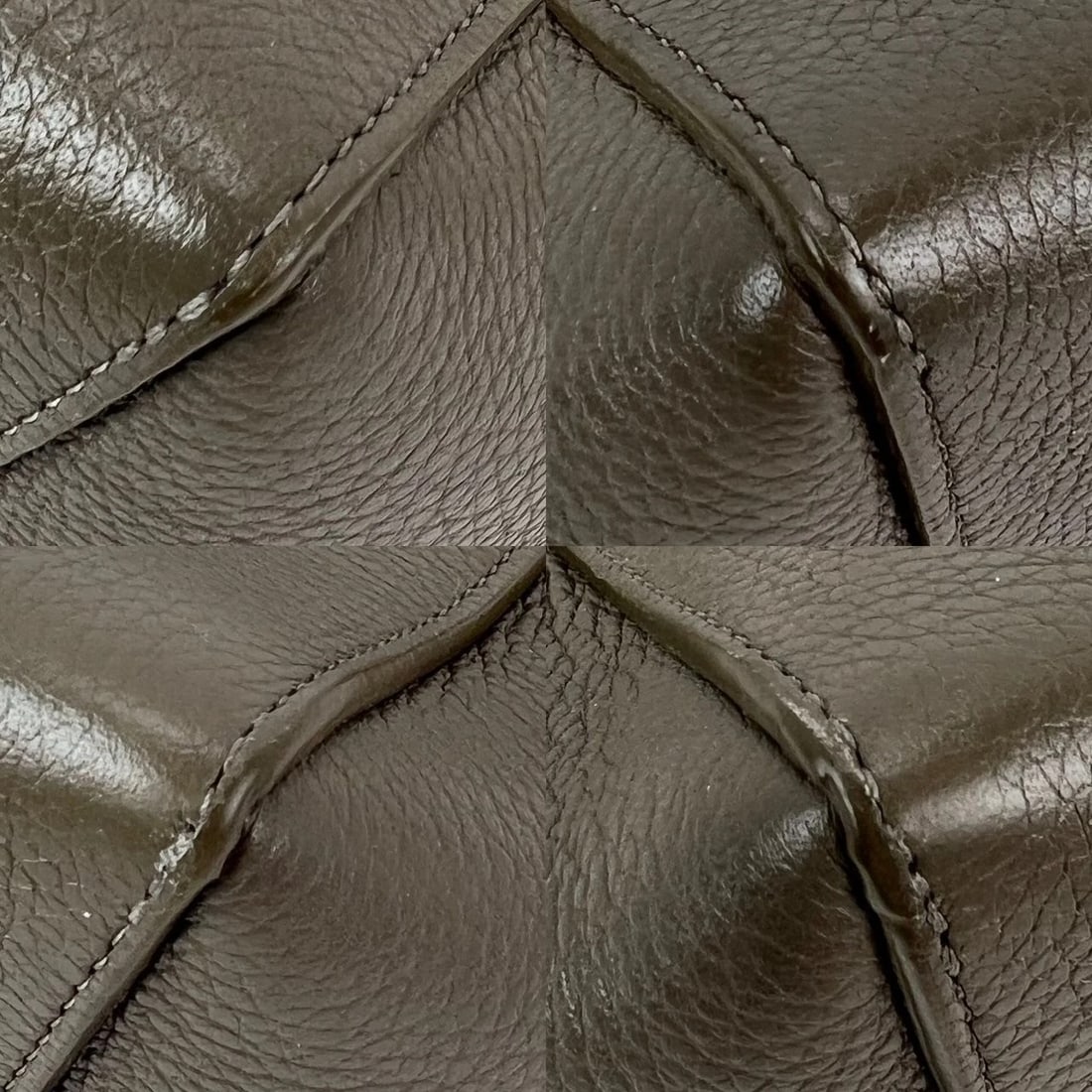 Celine Seau Sangle Small Taupe Leather Shoulder Bag - 16