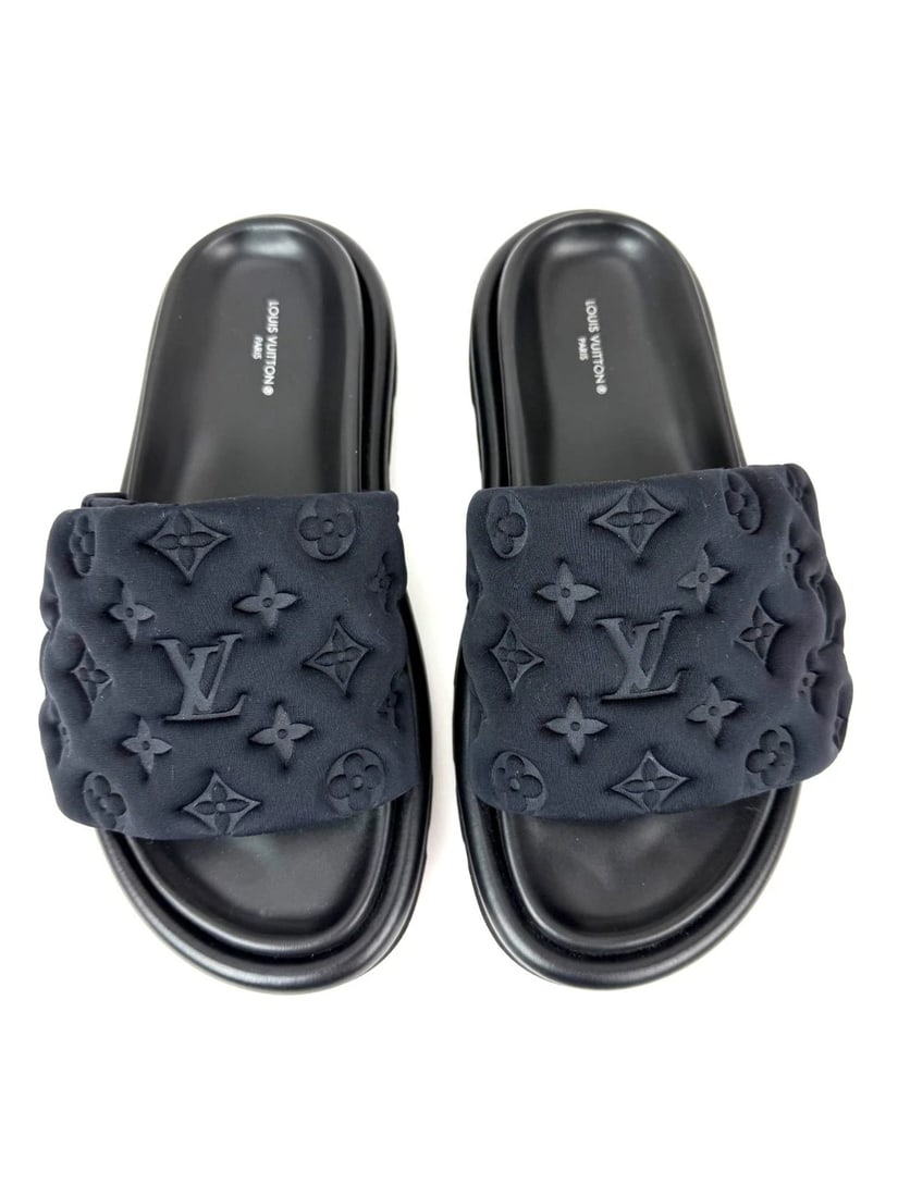LOUIS VUITTON Pool Pillow Mules Slides Shoe - 5