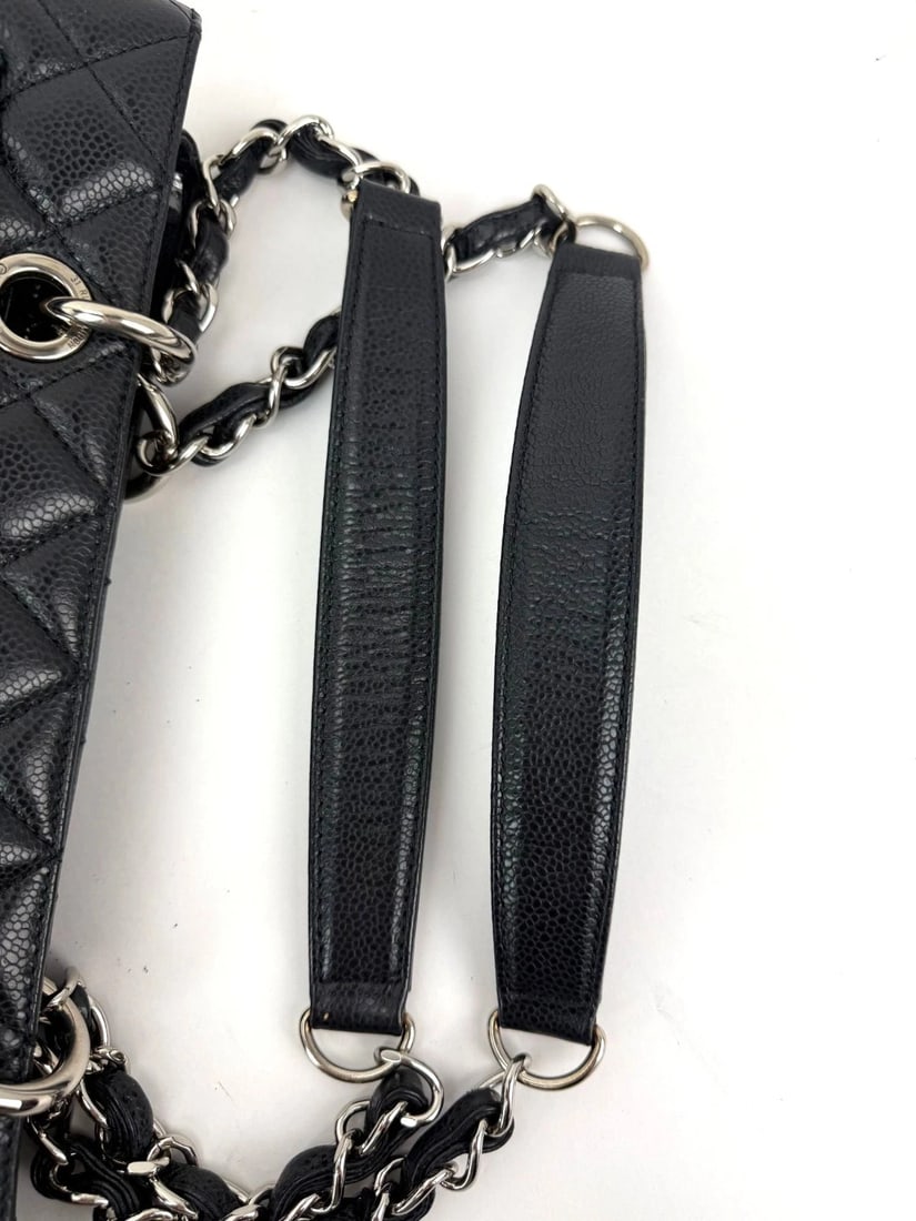 Chanel Caviar Quilted Black Grand Shopping GST Tote Bag - 13