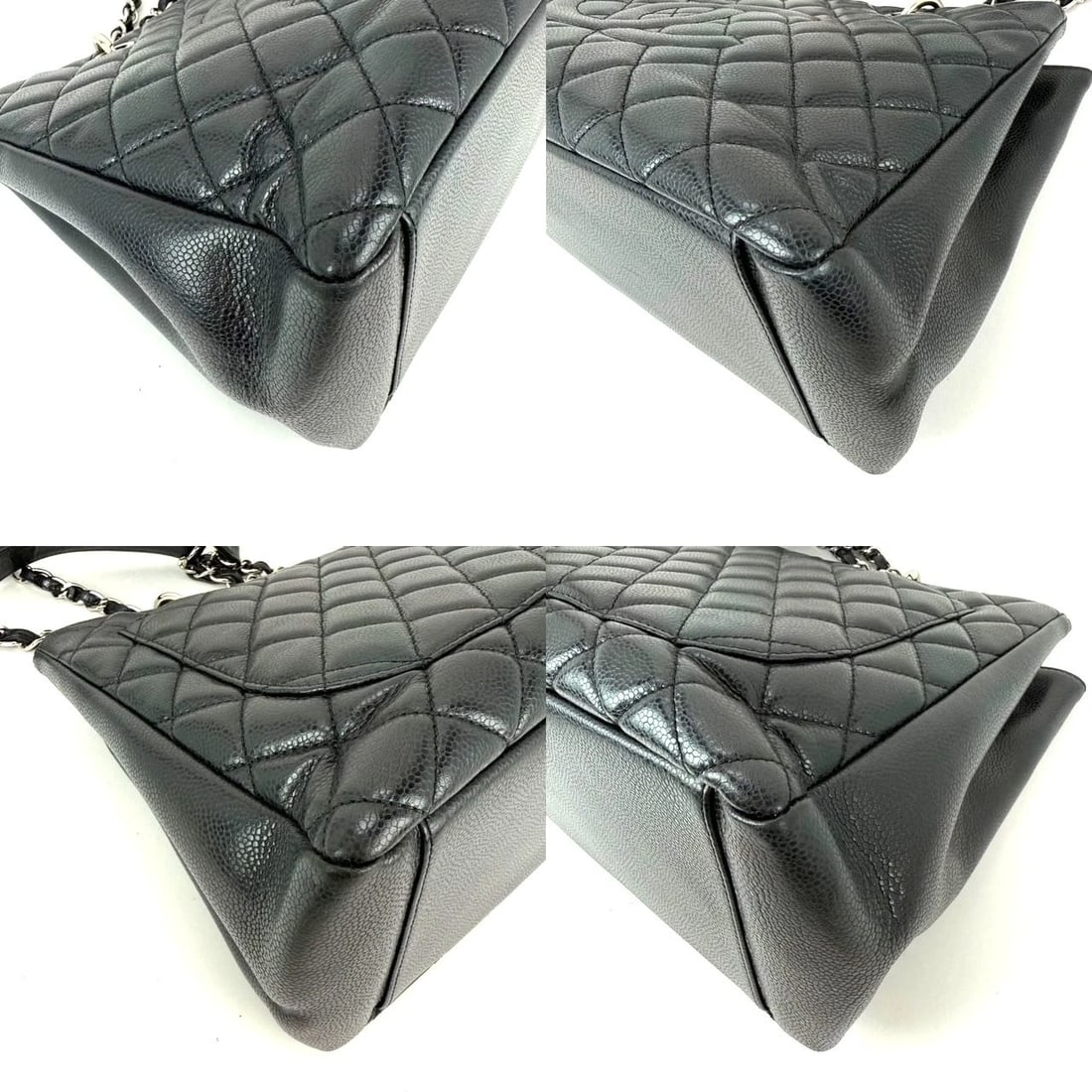 Chanel Caviar Quilted Black Grand Shopping GST Tote Bag - 15