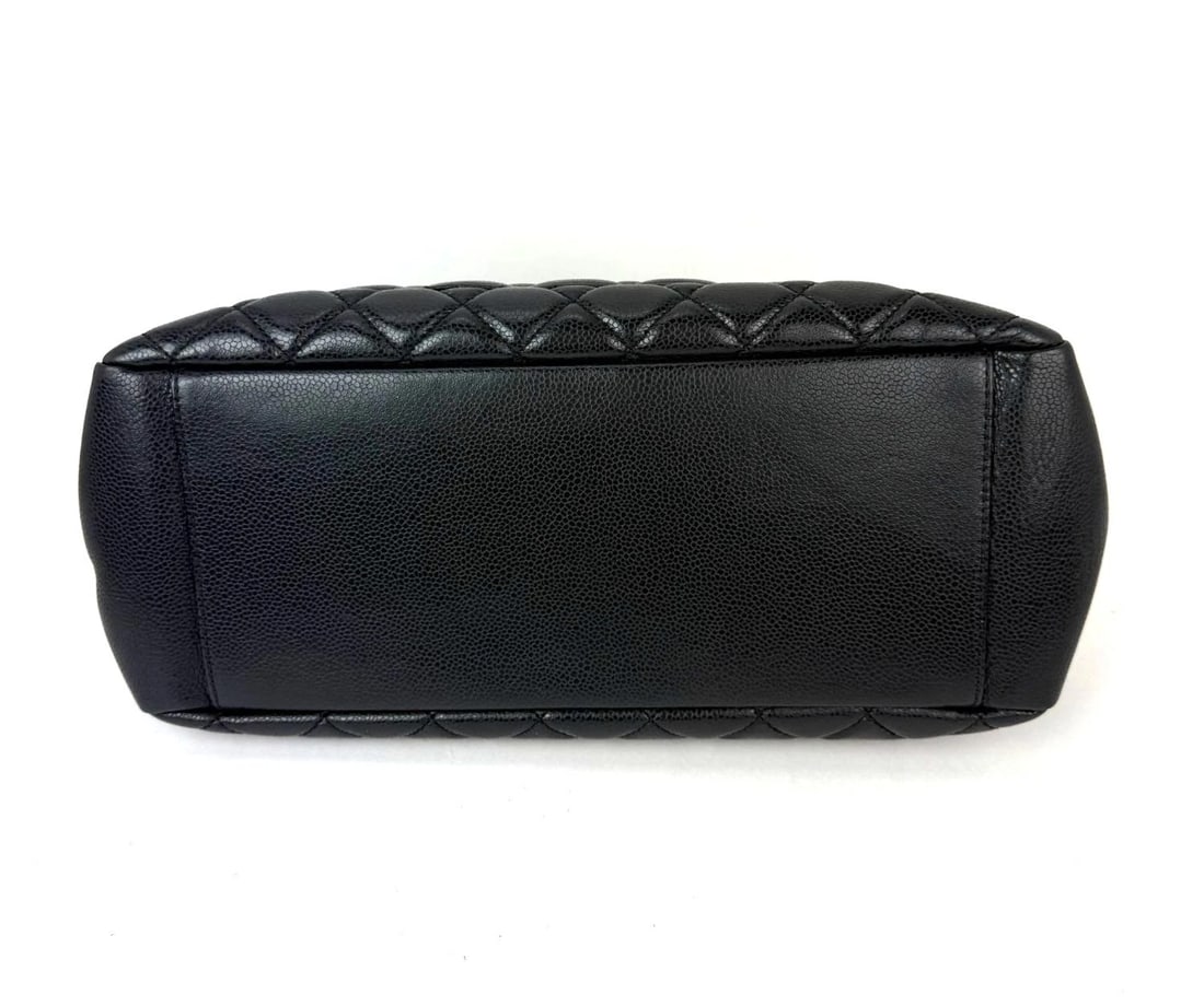 Chanel Caviar Quilted Black Grand Shopping GST Tote Bag - 5