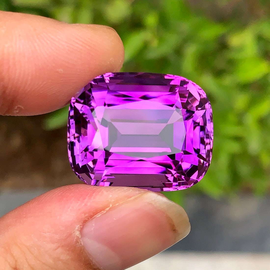 Natural Amethyst Loose Gemstone, Deep Purple Amethyst Gemstone, Flawless (1 of 5)