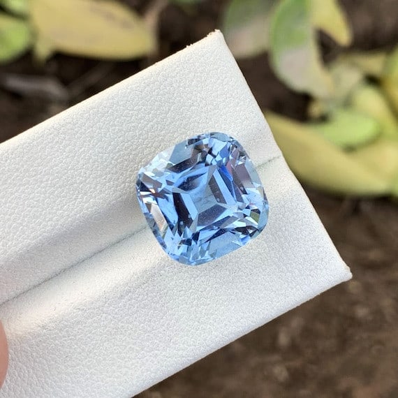 Santa Maria Aquamarine for Jewelry Making, Faceted Aquamarine, 10.5 CT - 2