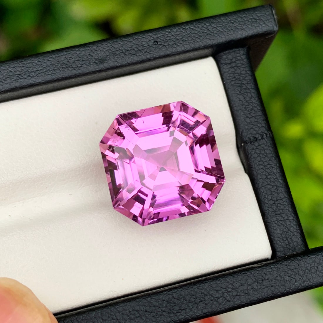 Natural Kunzite Loose Gemstone For Jewelry, Deep Pink Kunzite Gemstone - 4