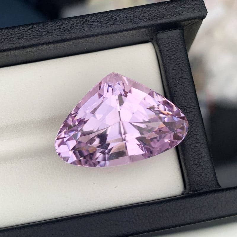 Lilac Kunzite Gemstone For Jewelry, Natural Kunzite Necklace Stone, 43.75CT (1 of 5)