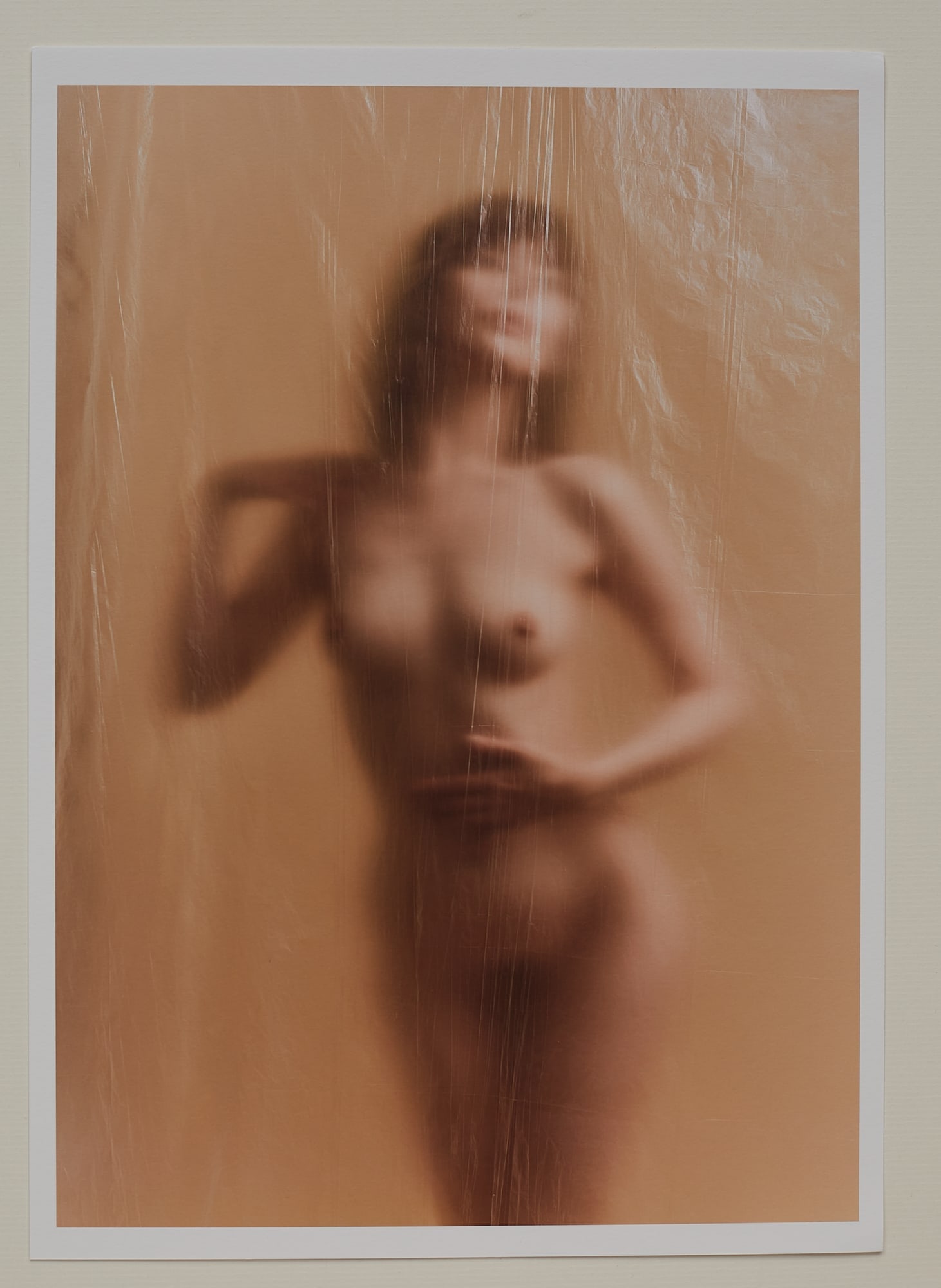 Pose 1/25: Artist: Spiros Politis Title:Pose 1/25 Date/Period:2026 Materials:photography Size:photography Description:Semi abstract figure study. London, 2026.Printed on the ultra matt 'creamy' Hahnemuhle