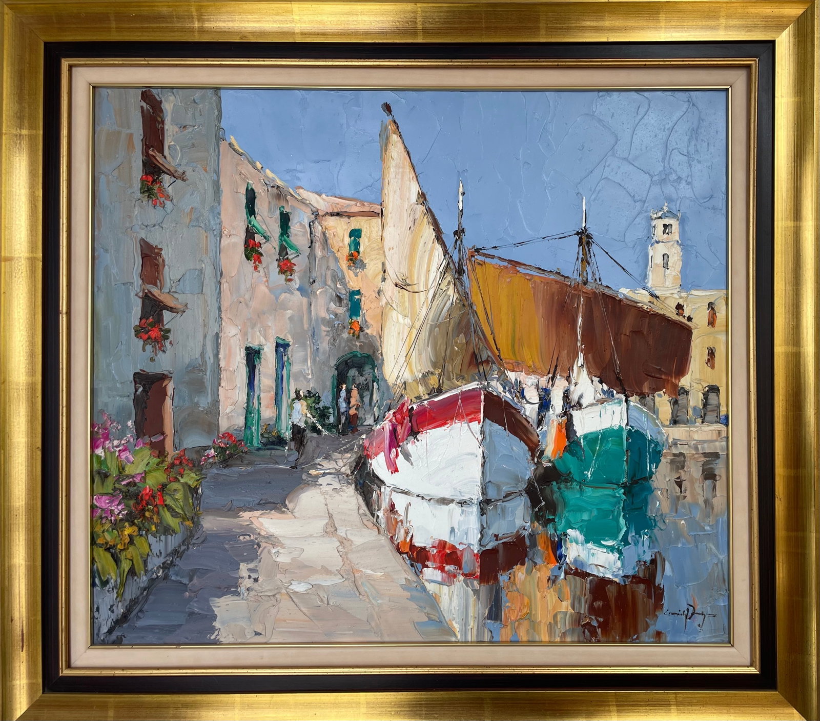 Boats in Harbor (1 of 3)