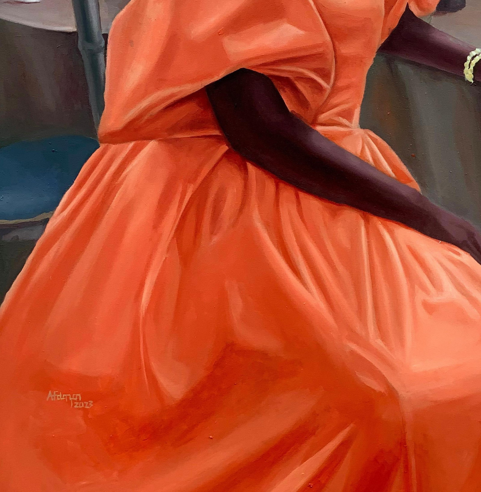 Afolayan Emmanuel, Lingering, 2023 - 8