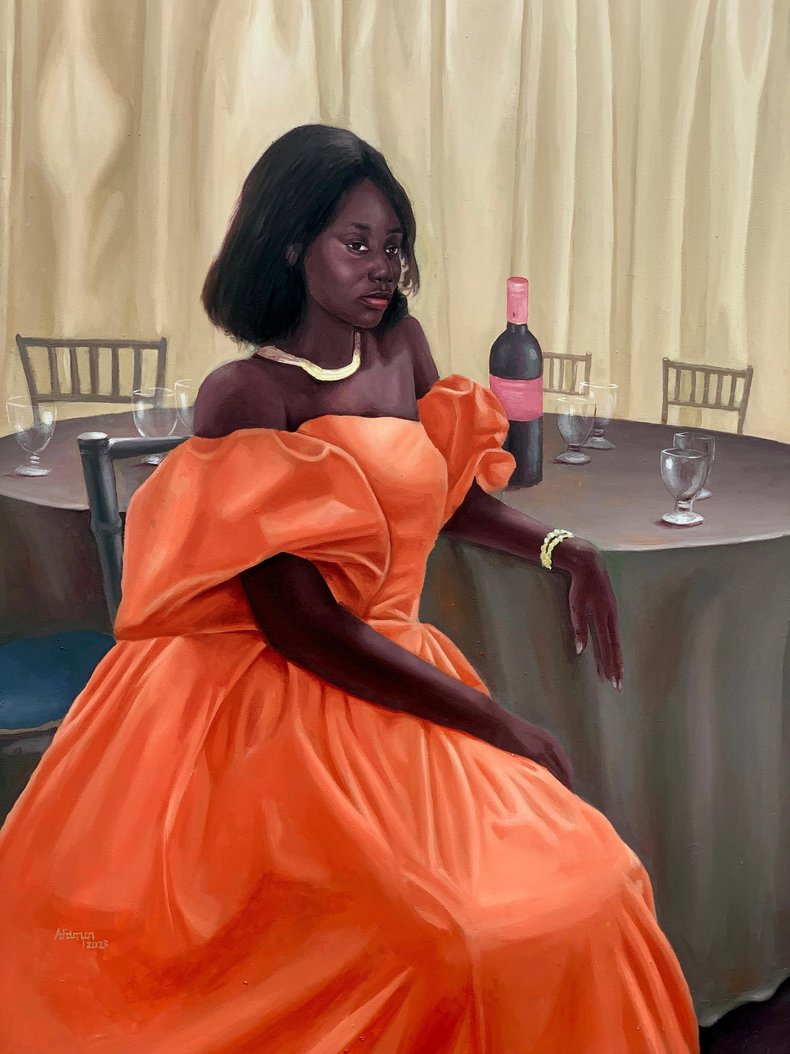 Afolayan Emmanuel, Lingering, 2023 - 5