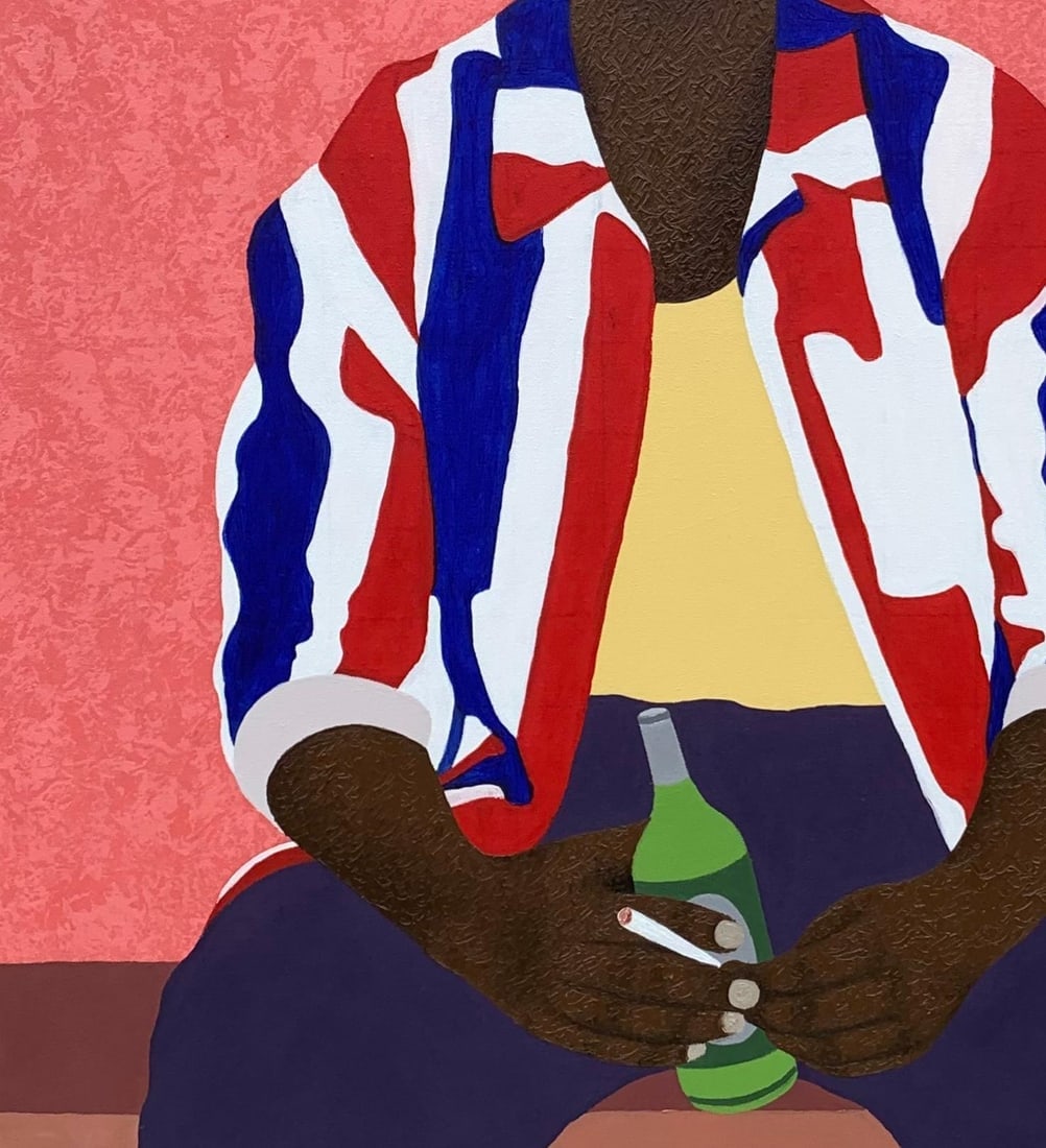 Joshua Salami, Man in the Hood, 2023 - 7