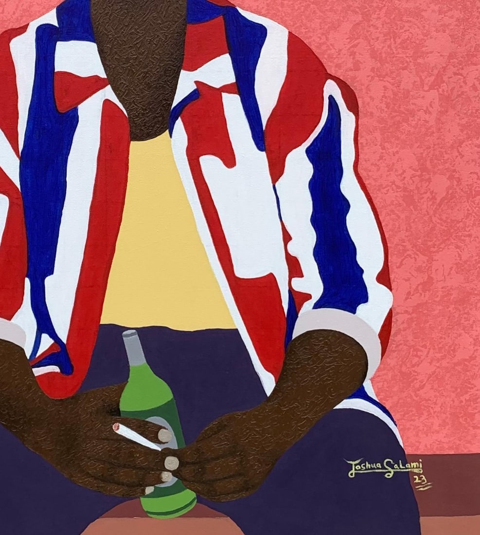 Joshua Salami, Man in the Hood, 2023 - 14