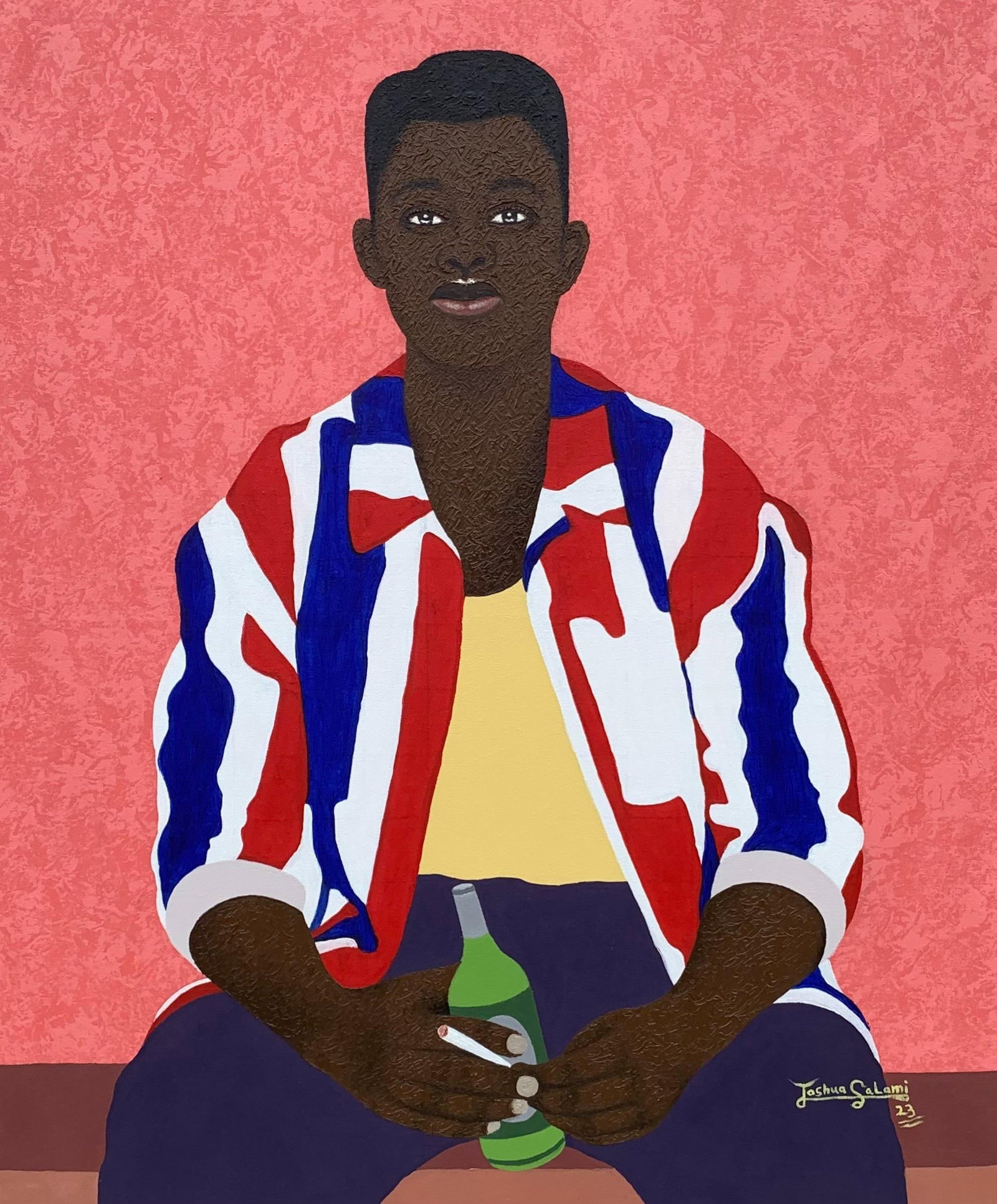Joshua Salami, Man in the Hood, 2023 - 4