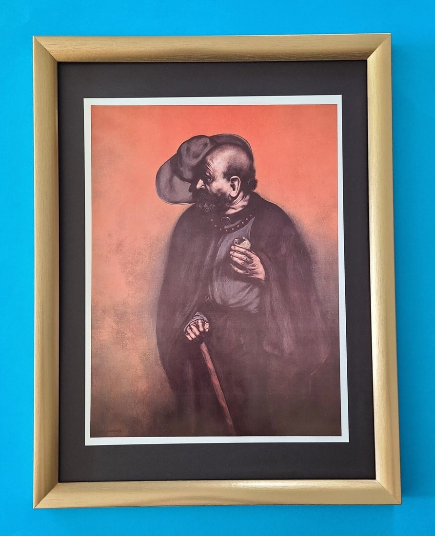RAFAEL CORONEL + MEXICAN MASTER BEAUTIFUL LARGE PRINT + SIGNED FRAMED ART: This is a beautiful Vintage Print from Mexican Master RAFAEL CORONEL Commissioned from the Art Collection of PEMEX (Petroleos Mexicanos) Printed in Magnolit Couche Paper in1990 By Galeria Misrachi in
