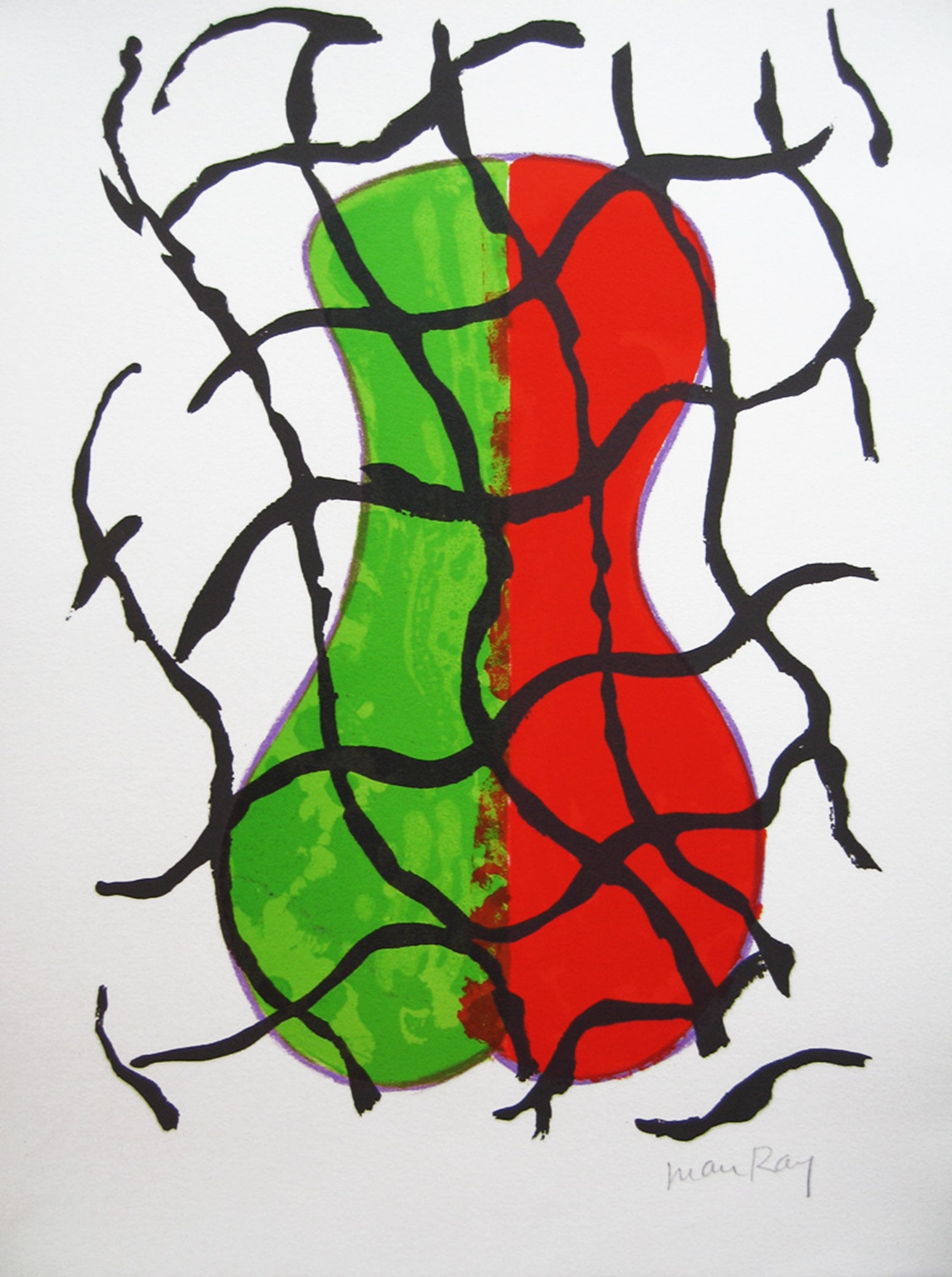Man Ray Subversion Hand signed Original Lithograph 1972: Artist: Man Ray Country: USA Title: Imagination subversion ou l'image nait Medium: Original lithograph Marks: Hand-signed in pencil paper: Rives vellum 14.50 x 11 inch Printed: 1972 by Clot, Bramsen