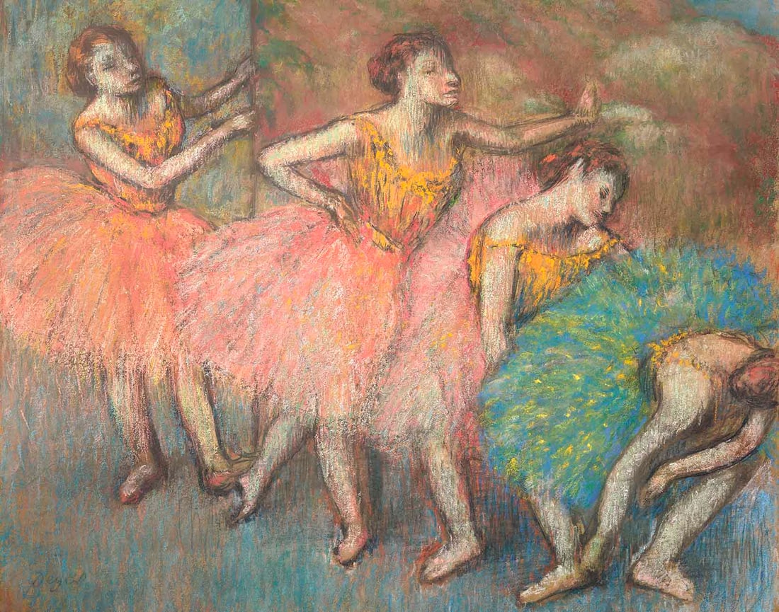 Edgar Degas Quatre danseuses Limited Edition (1 of 1)