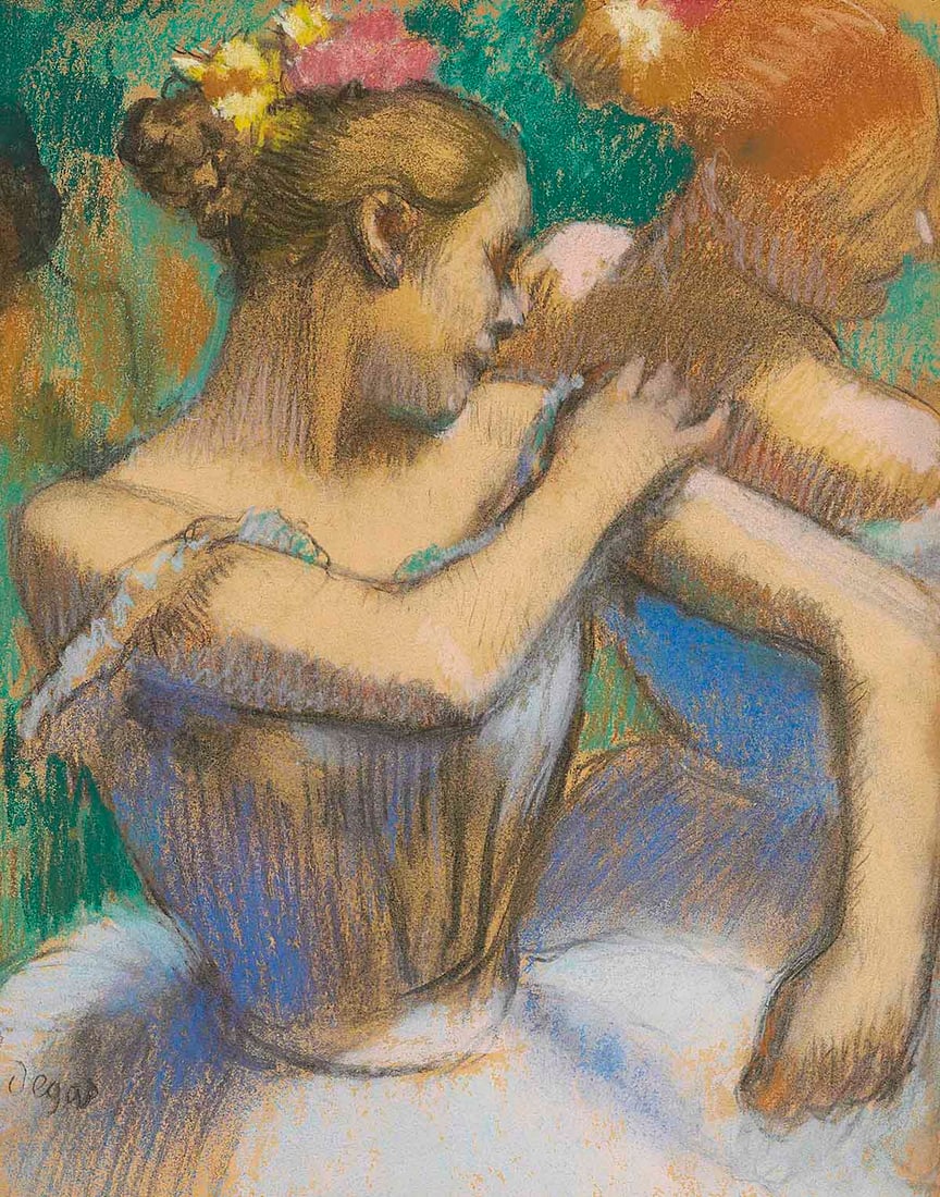 Edgar Degas Danseuse rajustant ses epaulettes Limited Edition (1 of 1)