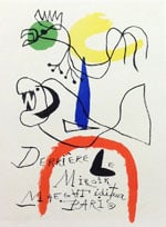 Joan Miro Lithograph 52 Art in Posters 1959 (1 of 1)