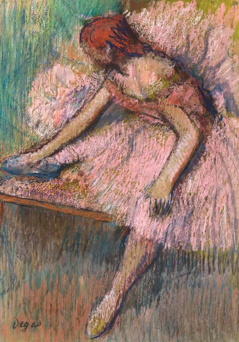 Edgar Degas Danseuse rose Limited Edition (1 of 1)