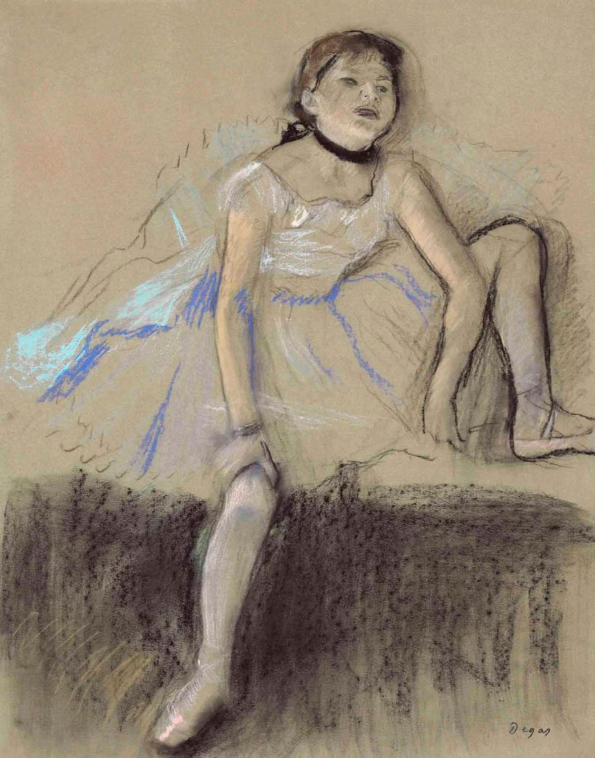 Edgar Degas Danseuse au repos Limited Edition (1 of 1)