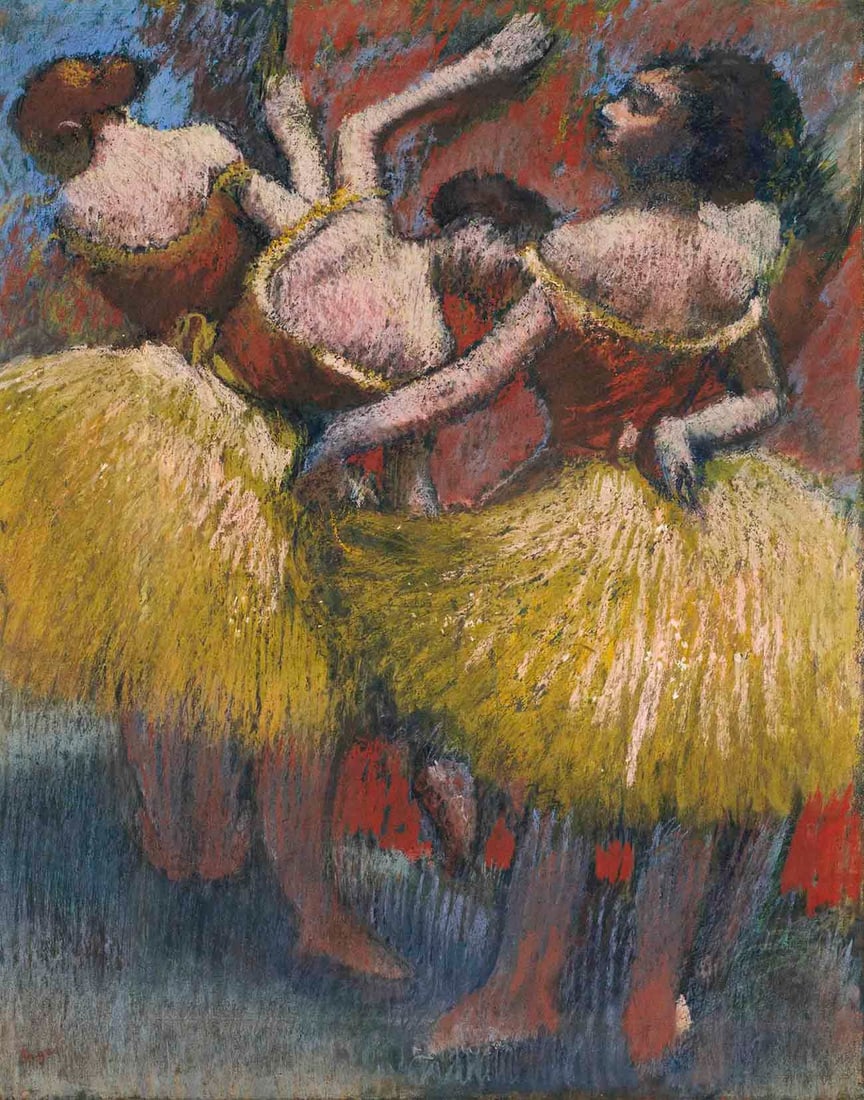 Edgar Degas Trois danseuses Limited Edition (1 of 1)