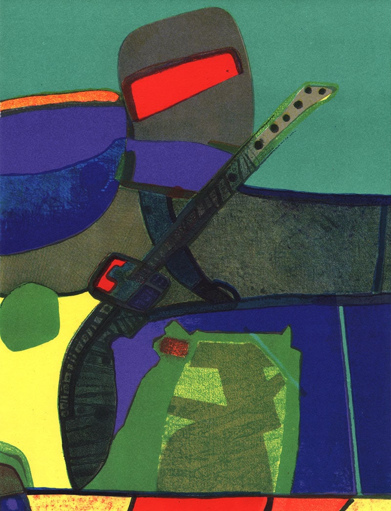 1972 Maurice Esteve Original Lithograph Aristovert XXe Siecle: Artist: Maurice Esteve Country: France Title: Aristovert Medium: Original Lithograph Marks: Not signed, not numbered Paper Size:12.50 x 9.50 inches Printed: 1972 by Mourlot Provenance: XXe Siecle 1972