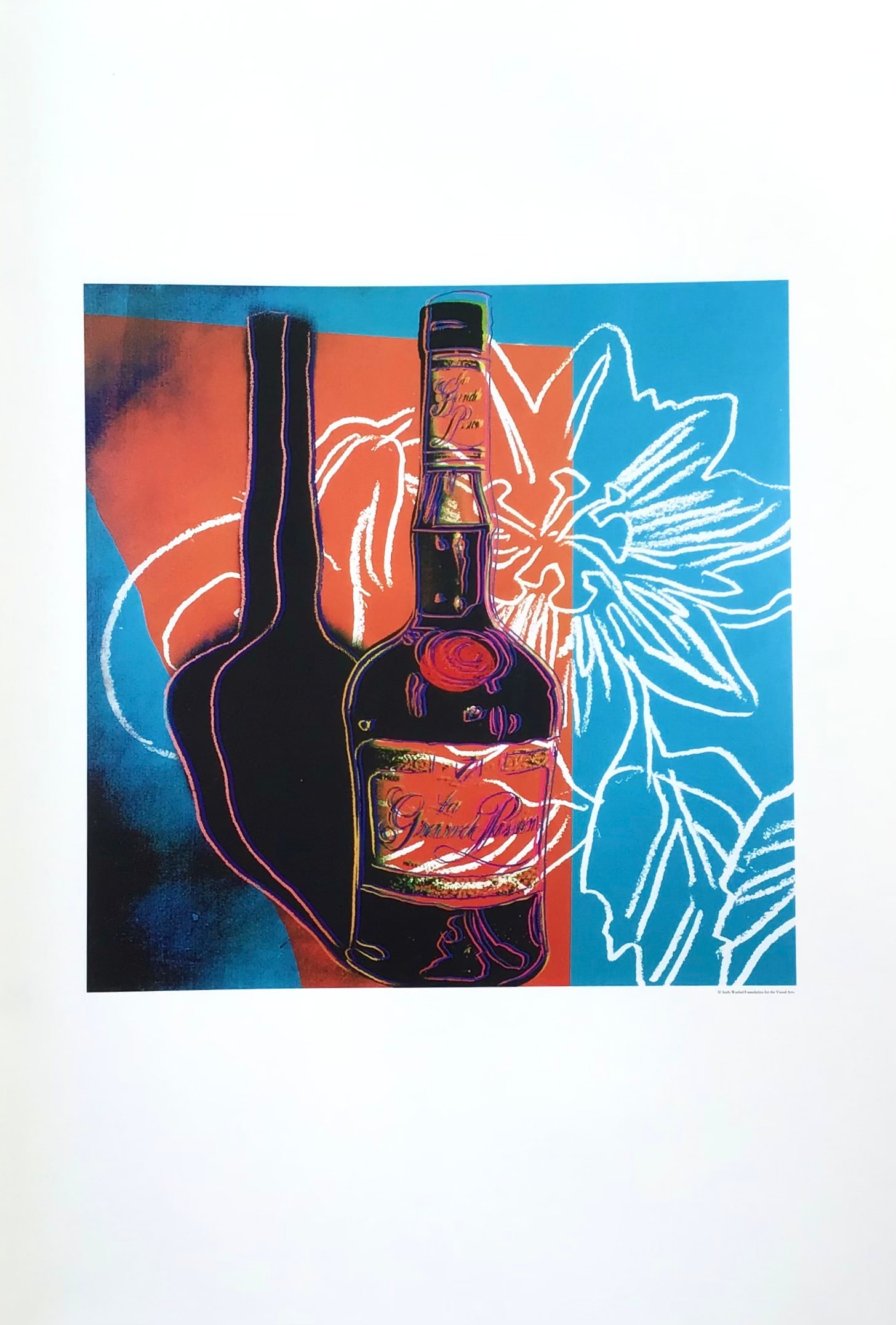 1999 Andy Warhol print Pop Art La Grande Passion 16: Artist: Andy Warhol Country: USA Title: La Grande Passion 16 Printed: 1999 offset on luster paper Marks: Not signed nor numbered Paper Size: 19 50 x 13 50 Provenance: Catalog Andy Wathol Condition:
